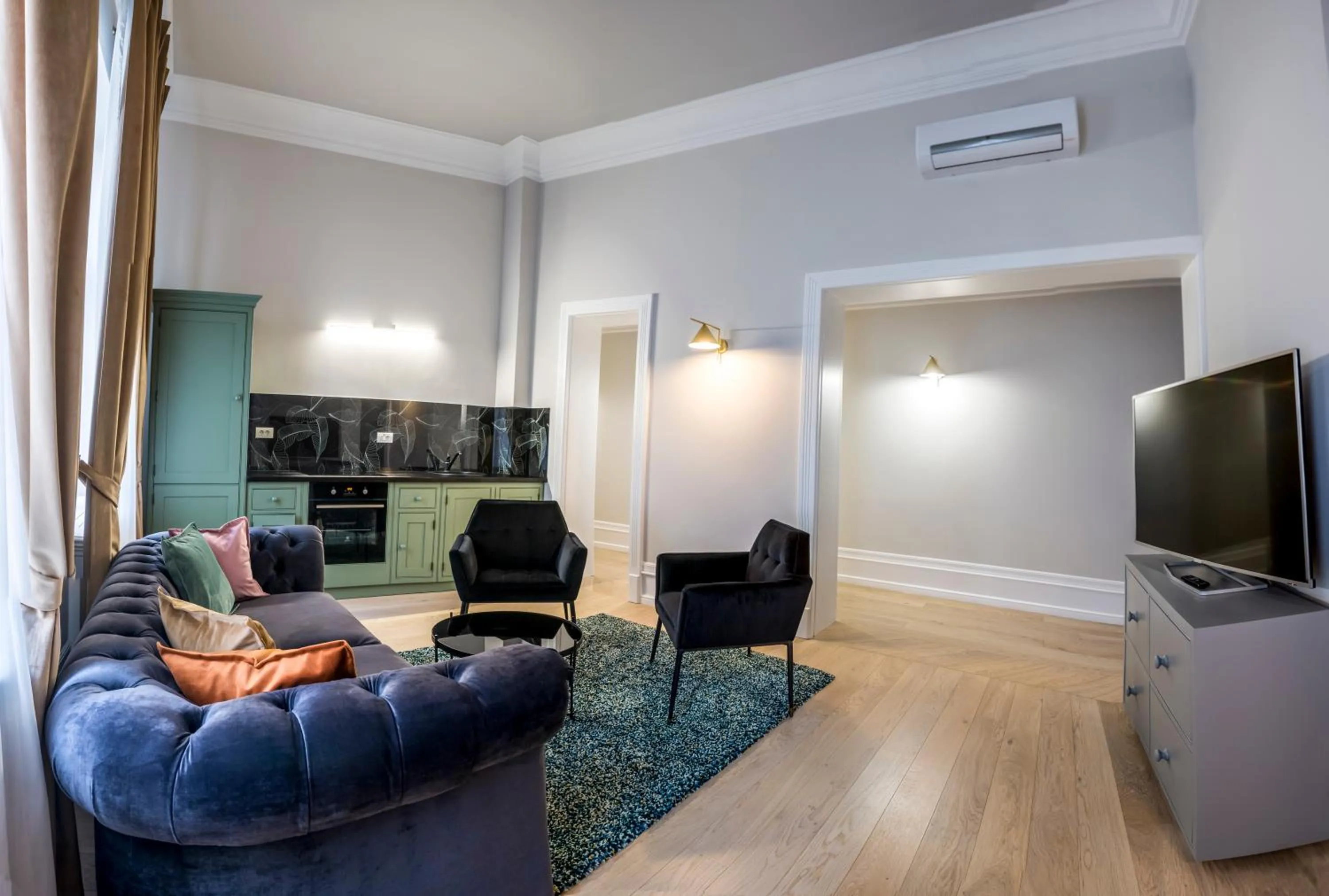 Living room in Matisse Bucharest Old Town