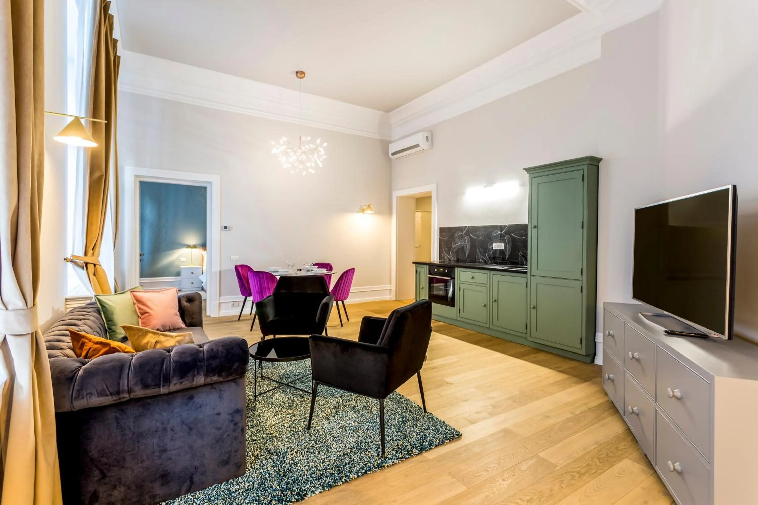 Living room in Matisse Bucharest Old Town