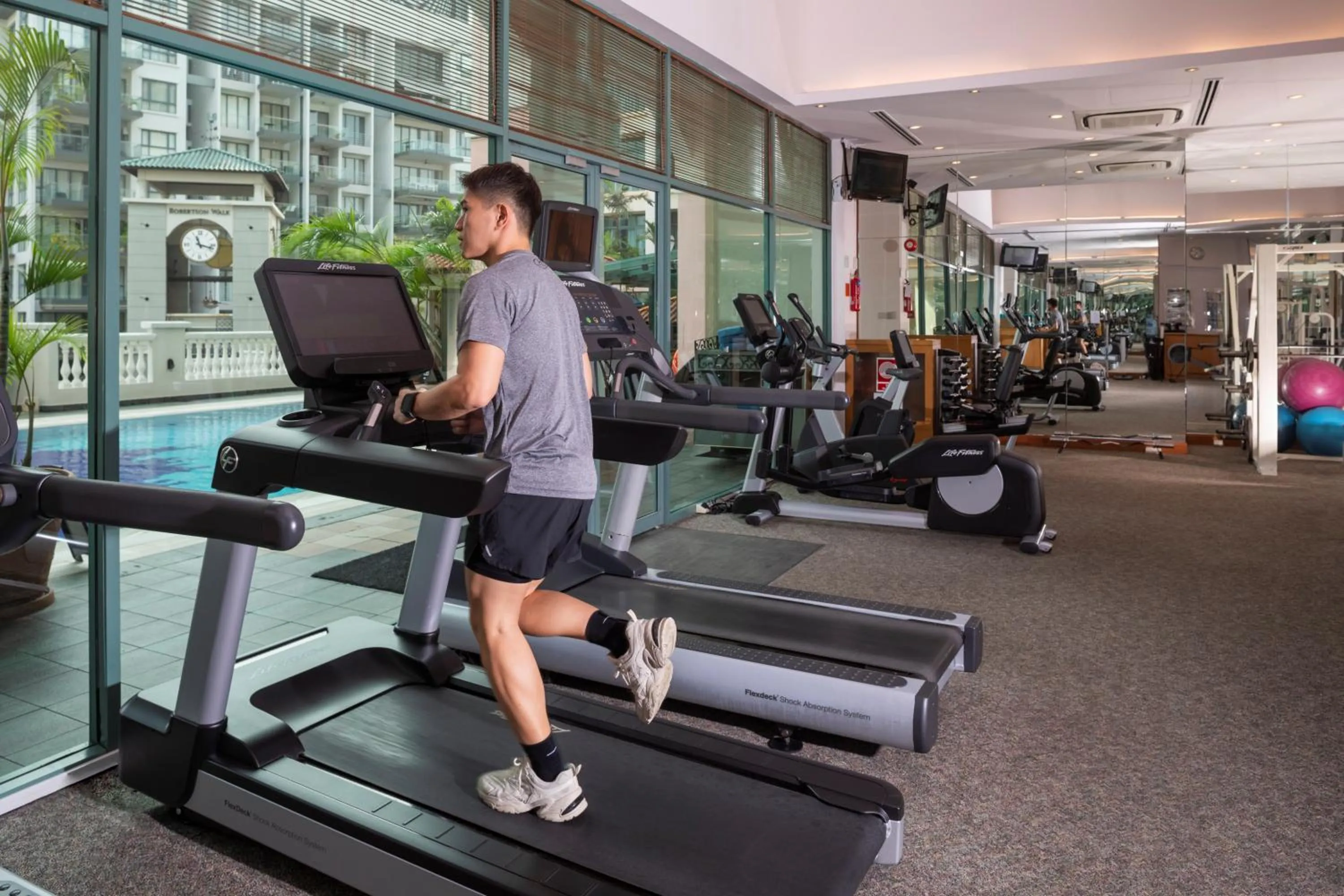 Fitness centre/facilities in Fraser Place Robertson Walk Singapore