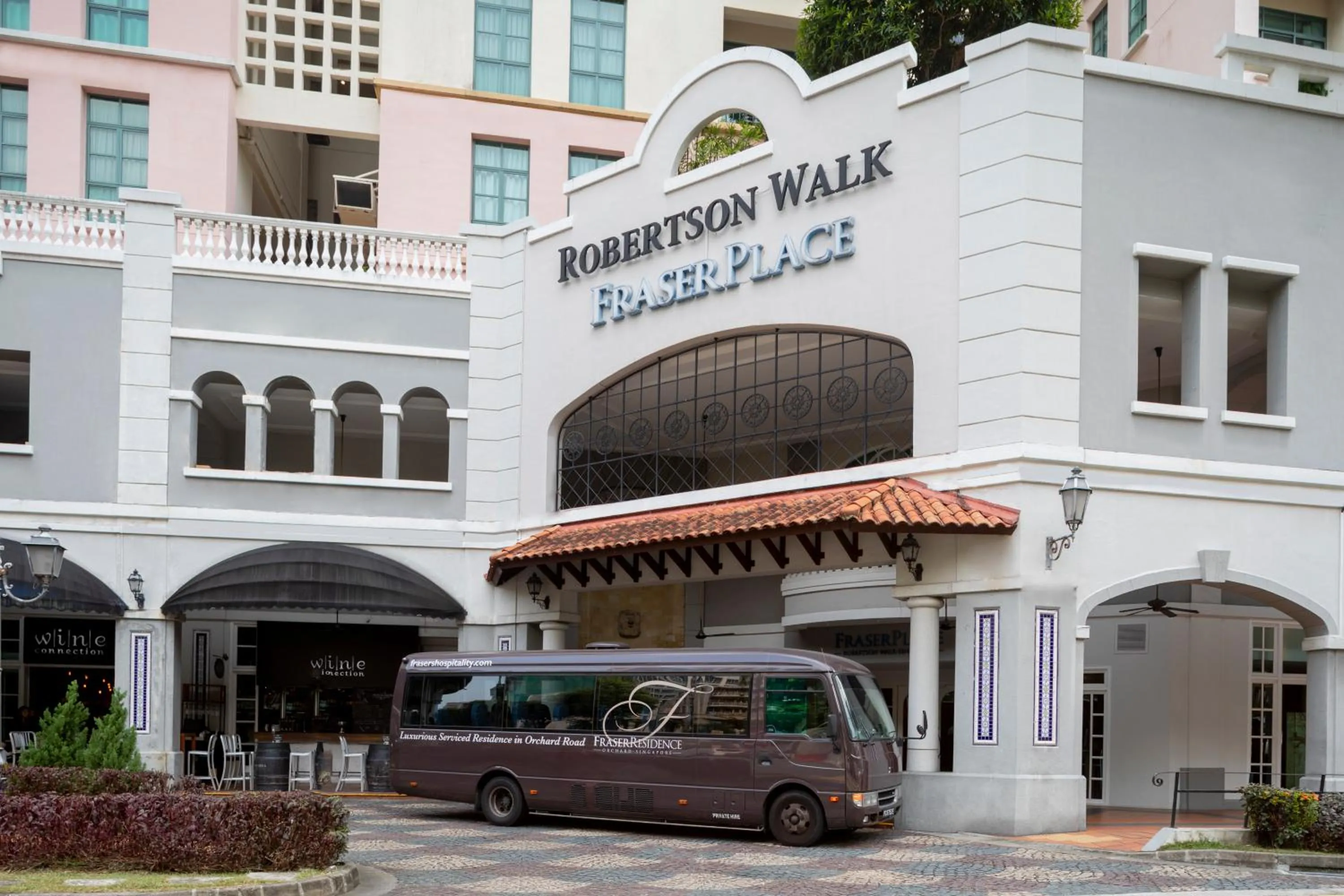 Property building in Fraser Place Robertson Walk Singapore