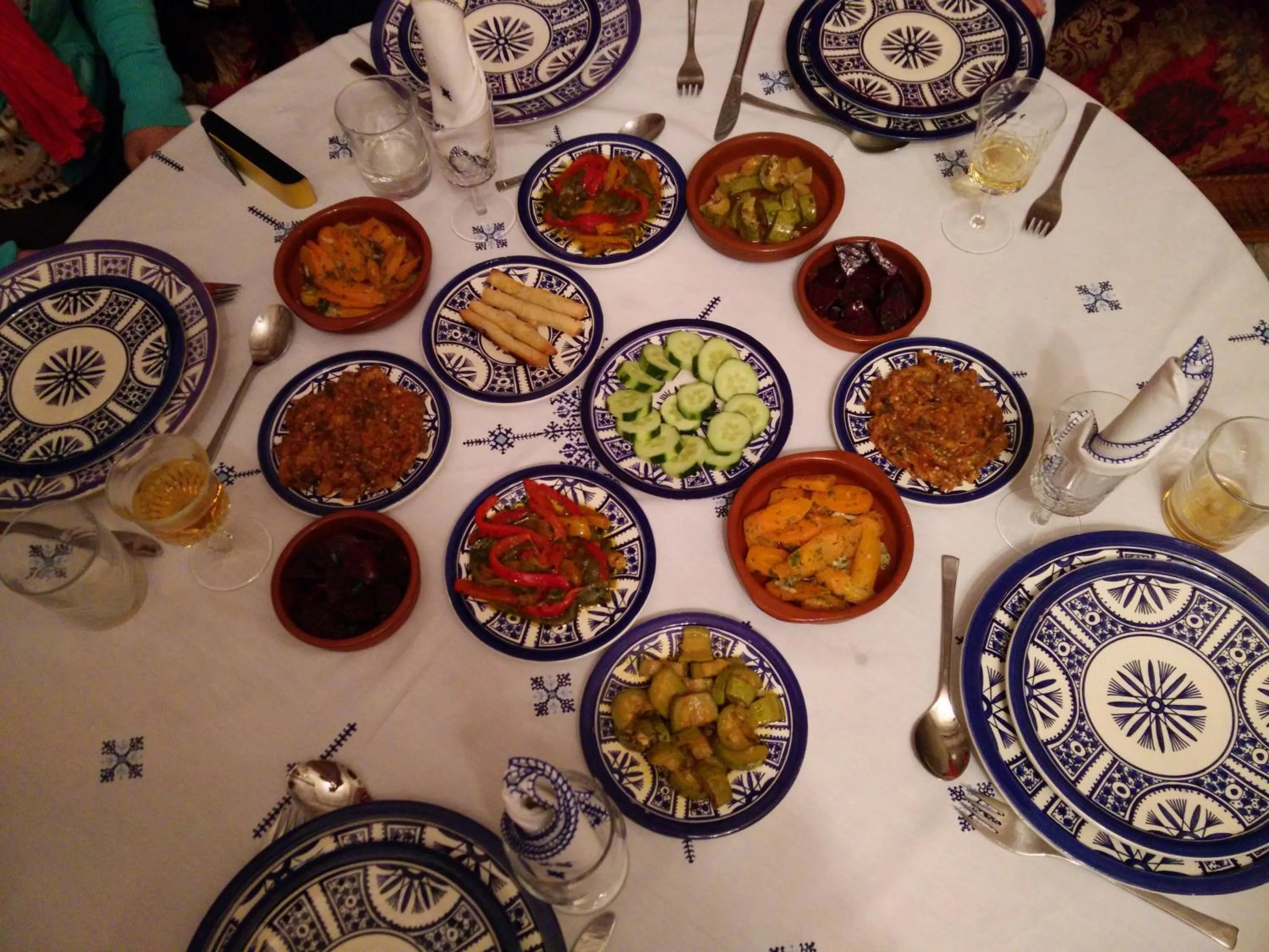 Restaurant/places to eat in Riad Raouia HAMMAM & SPA