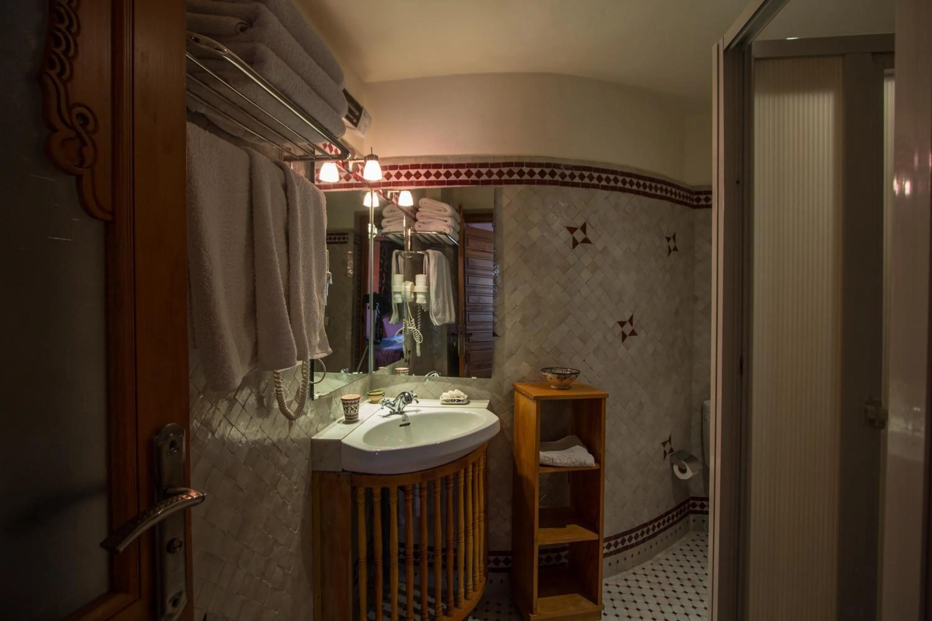 Bathroom in Riad Raouia HAMMAM & SPA