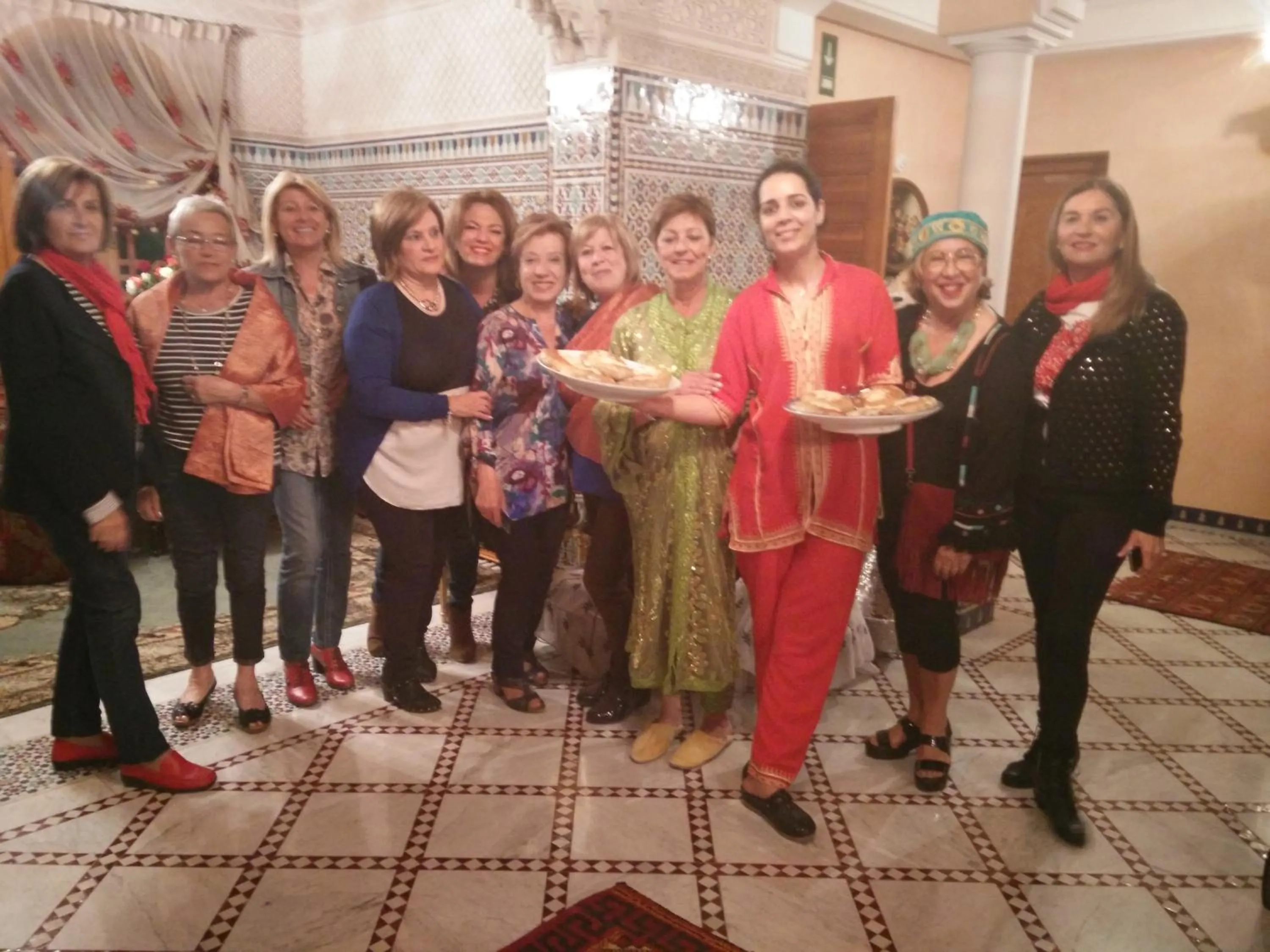 Dinner in Riad Raouia HAMMAM & SPA