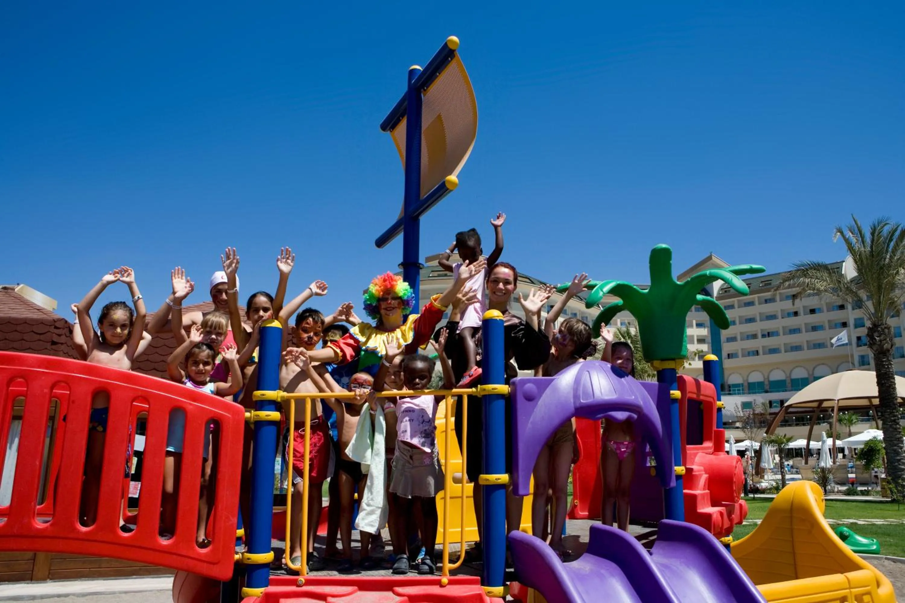 Aqua park in Saphir Resort & Spa