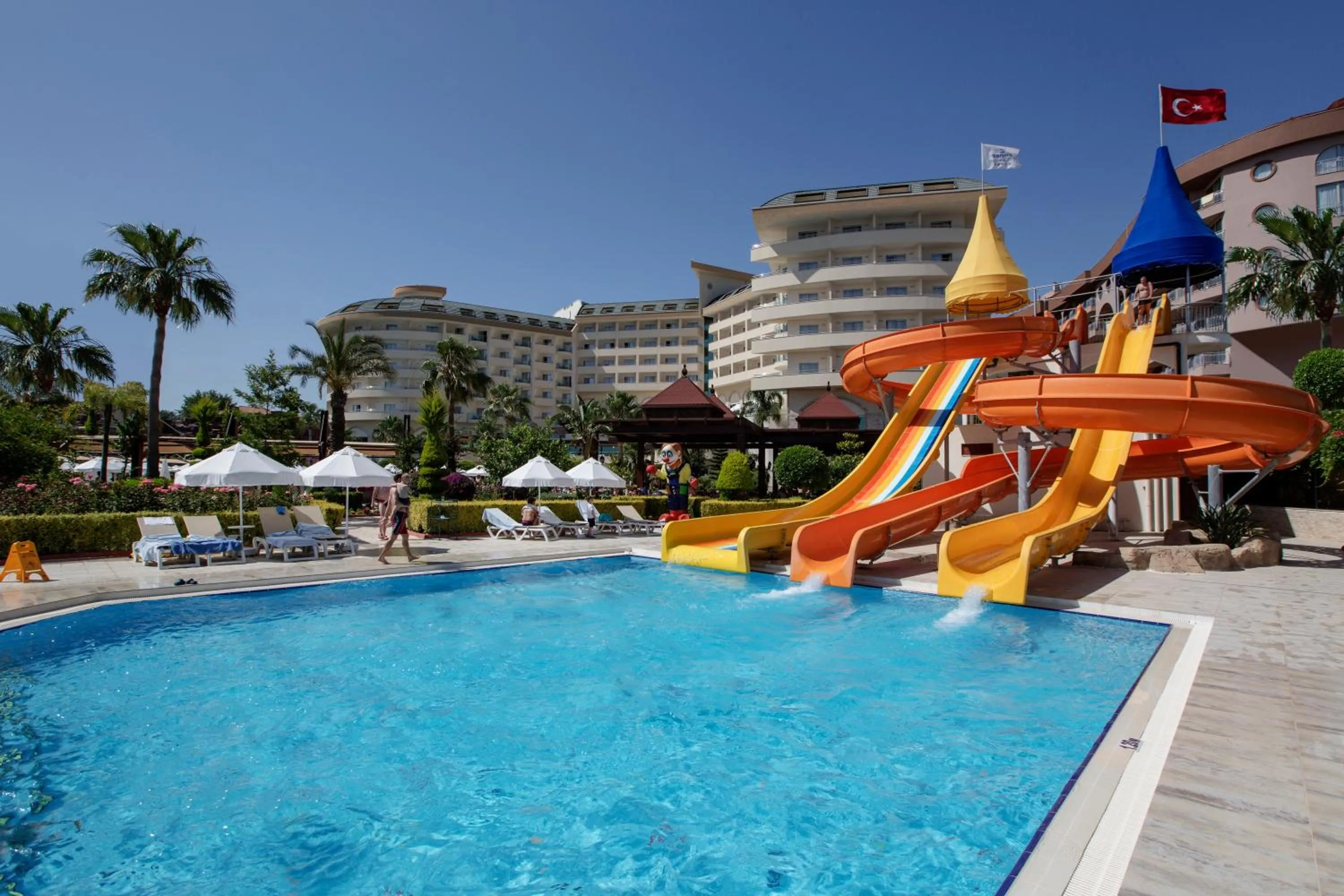 Aqua park in Saphir Resort & Spa