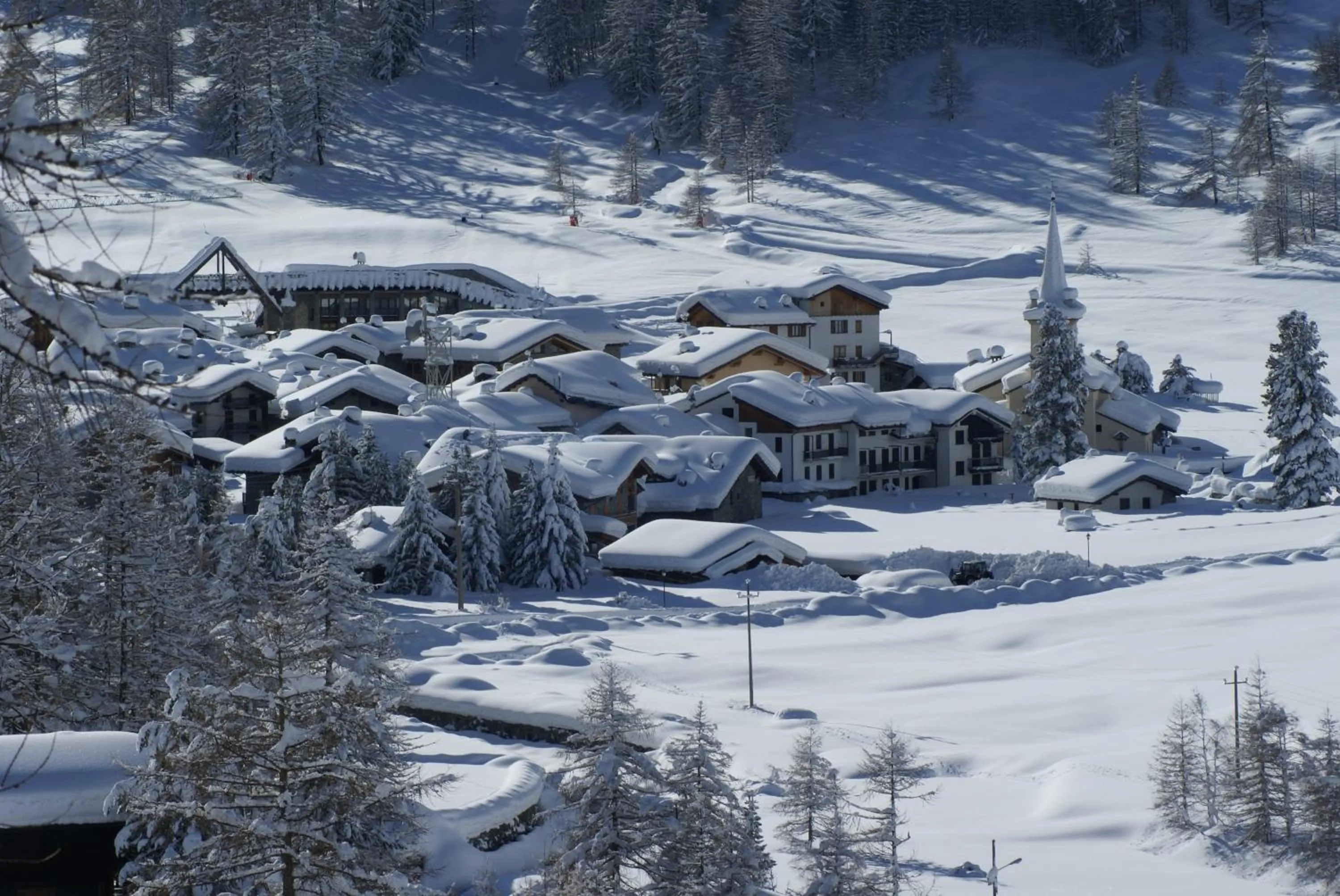 Winter in Albergo Boule de Neige