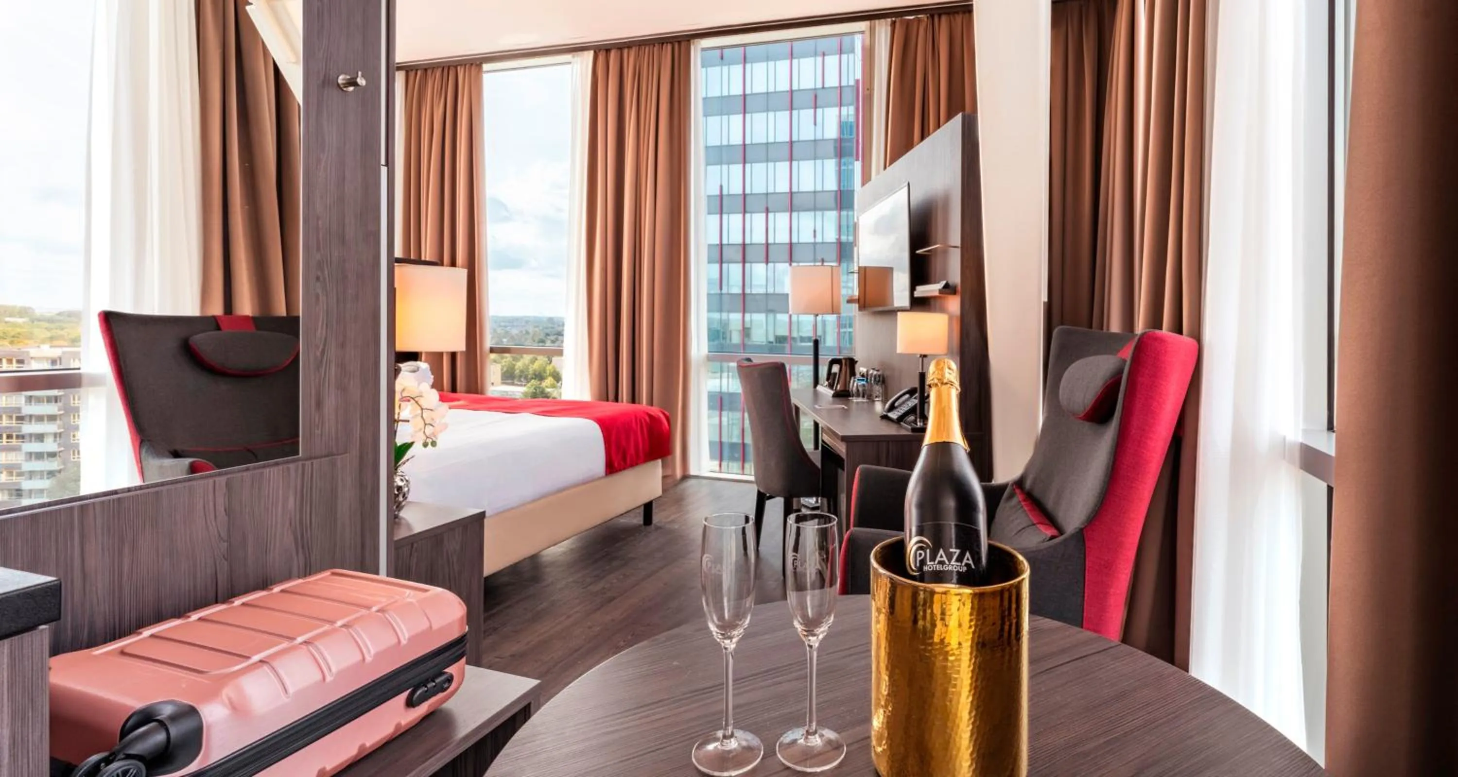 Photo of the whole room, Bed in PLAZA Premium Almere