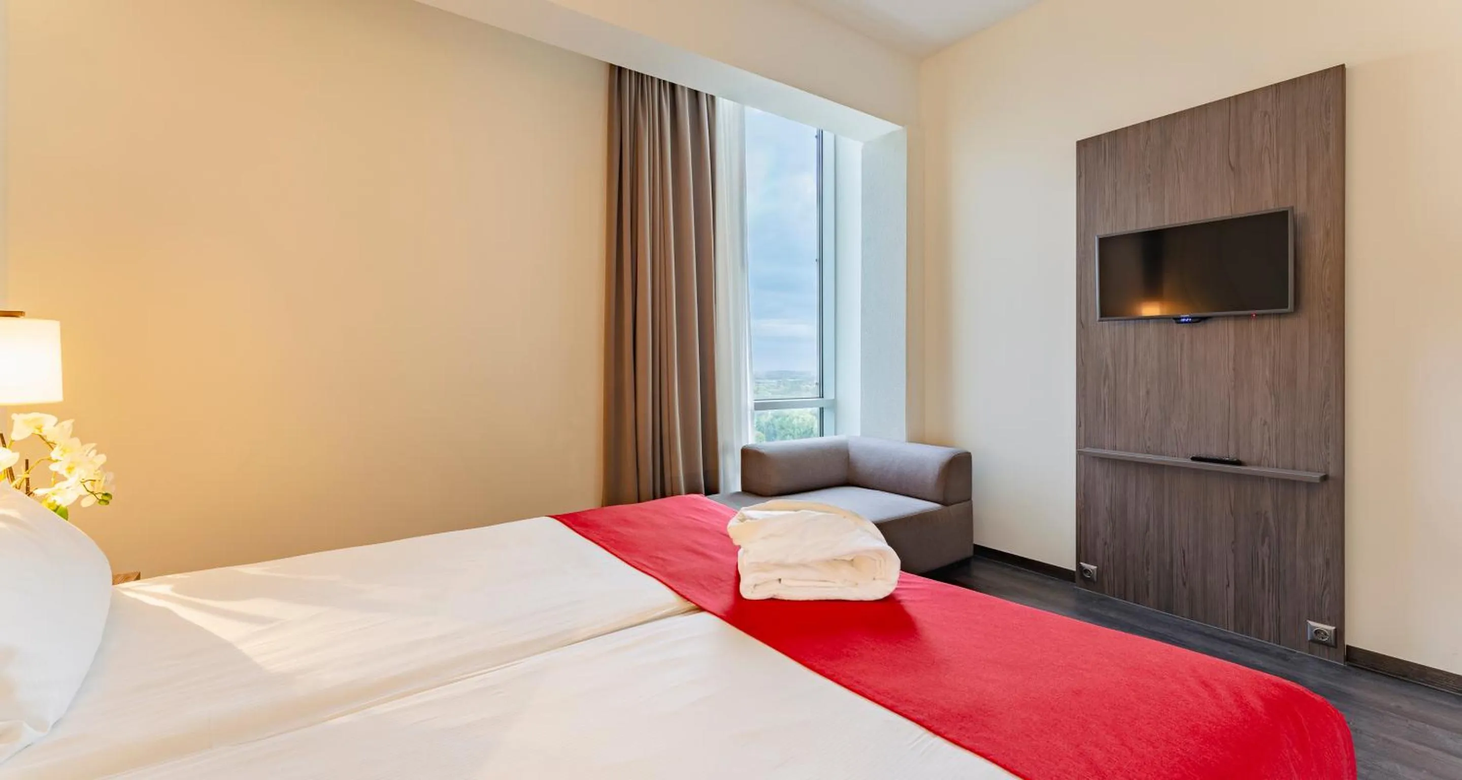 Bed in PLAZA Premium Almere