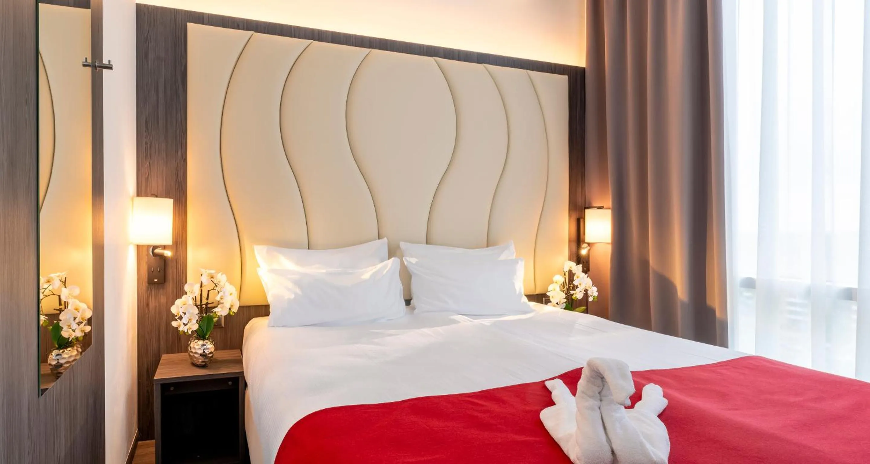 Bed in PLAZA Premium Almere