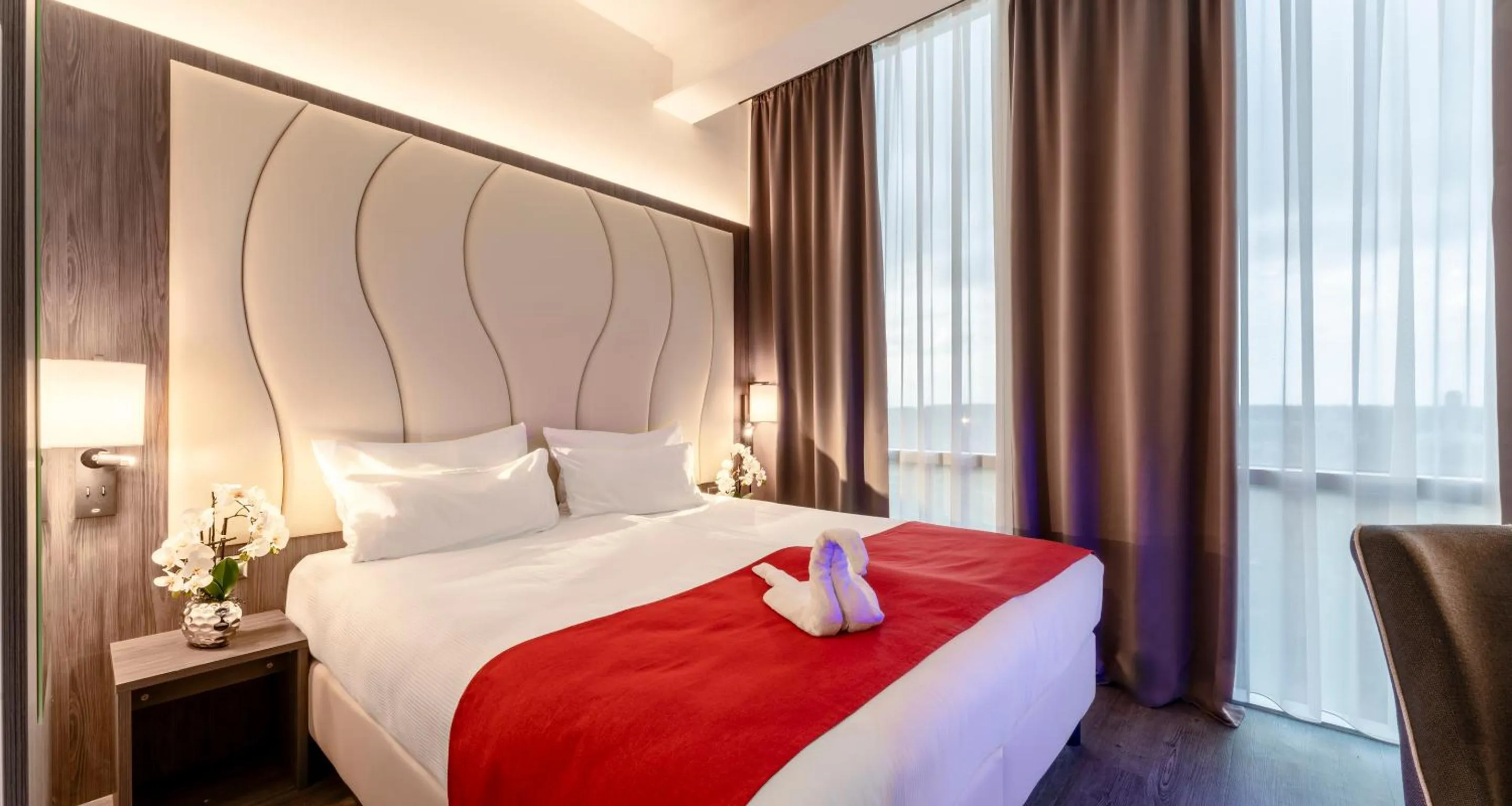 Photo of the whole room, Bed in PLAZA Premium Almere