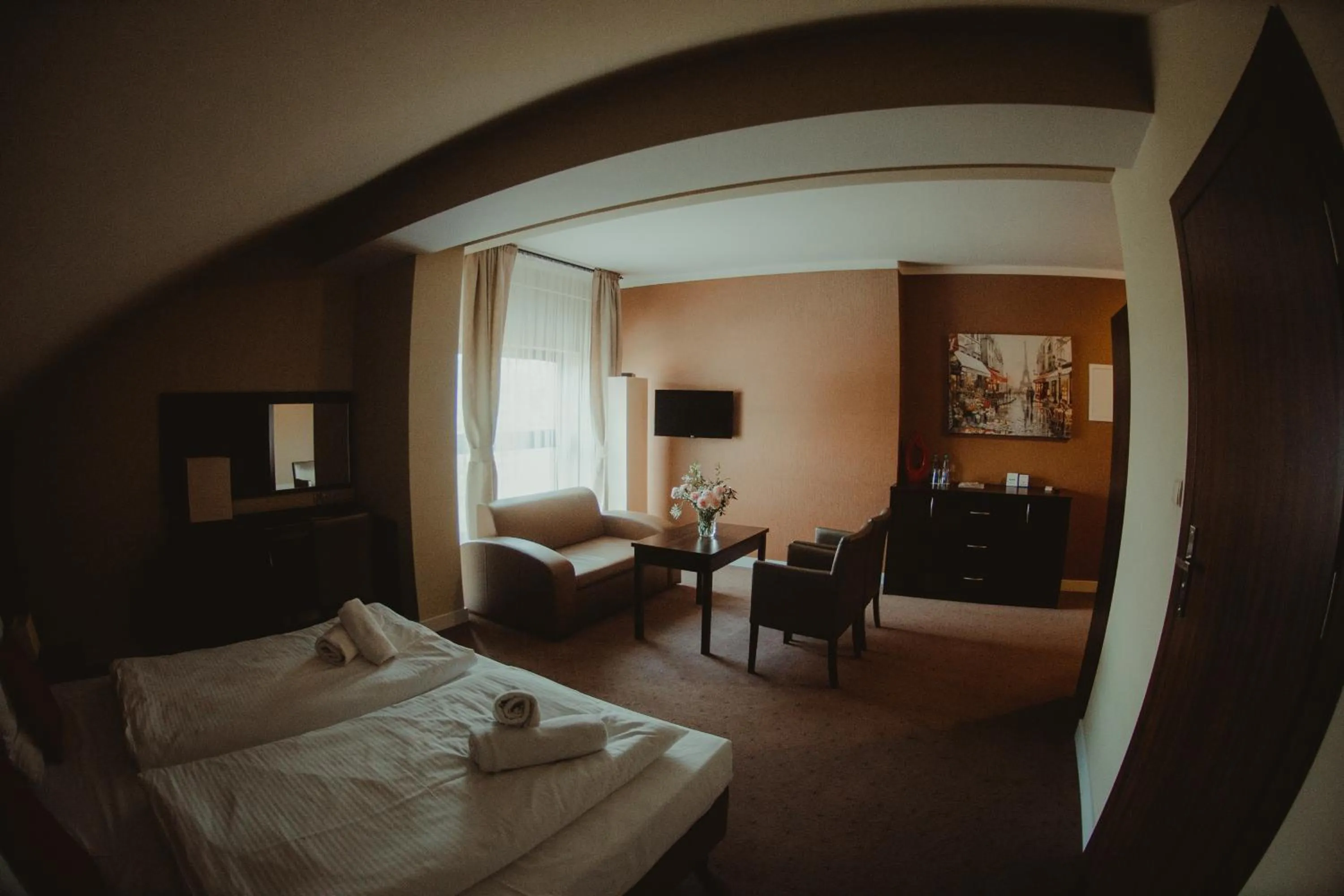 Bed in Centrum Bankietowo - Hotelowe "Perła"