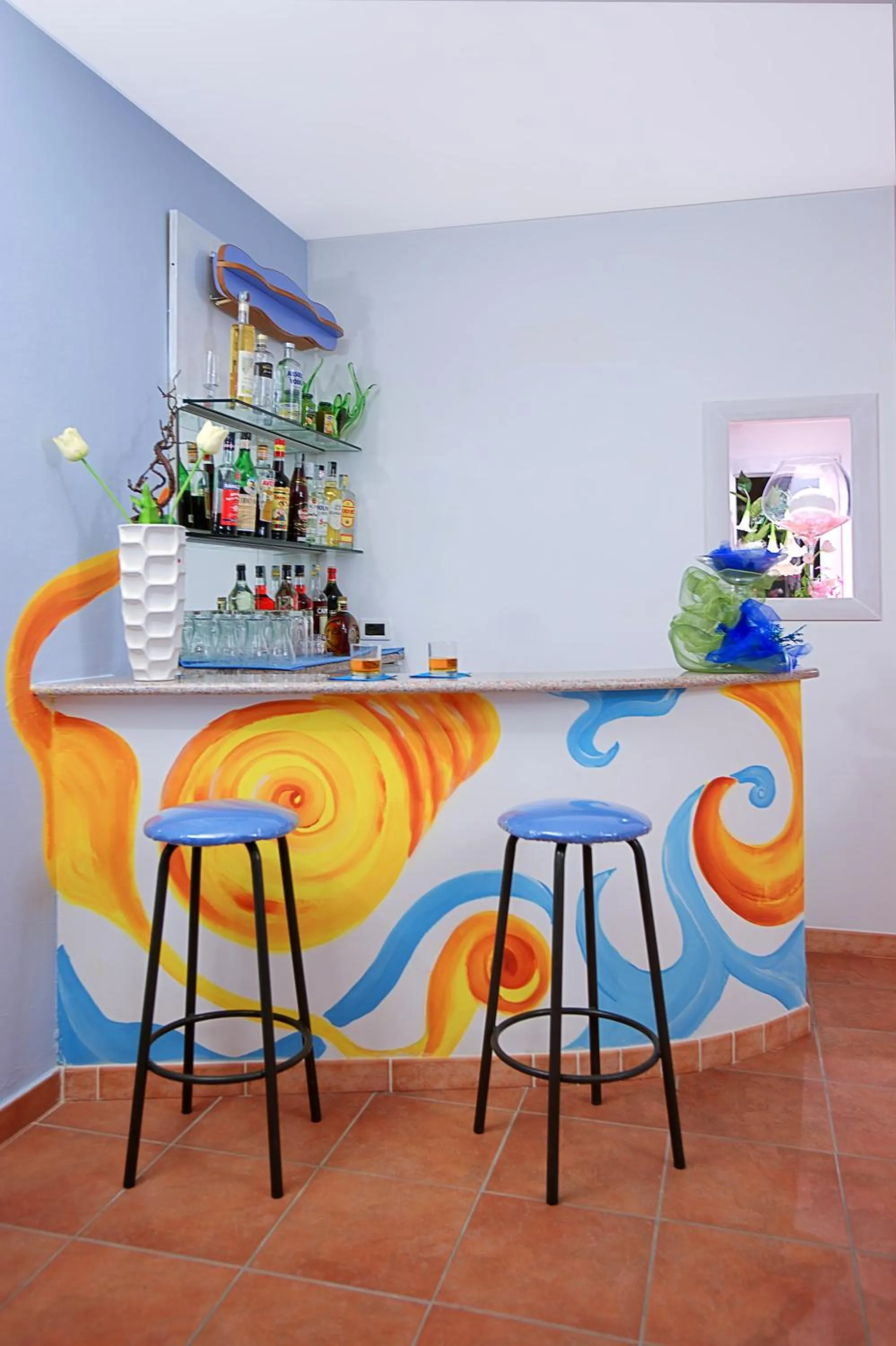 Drinks in Iris Hotel