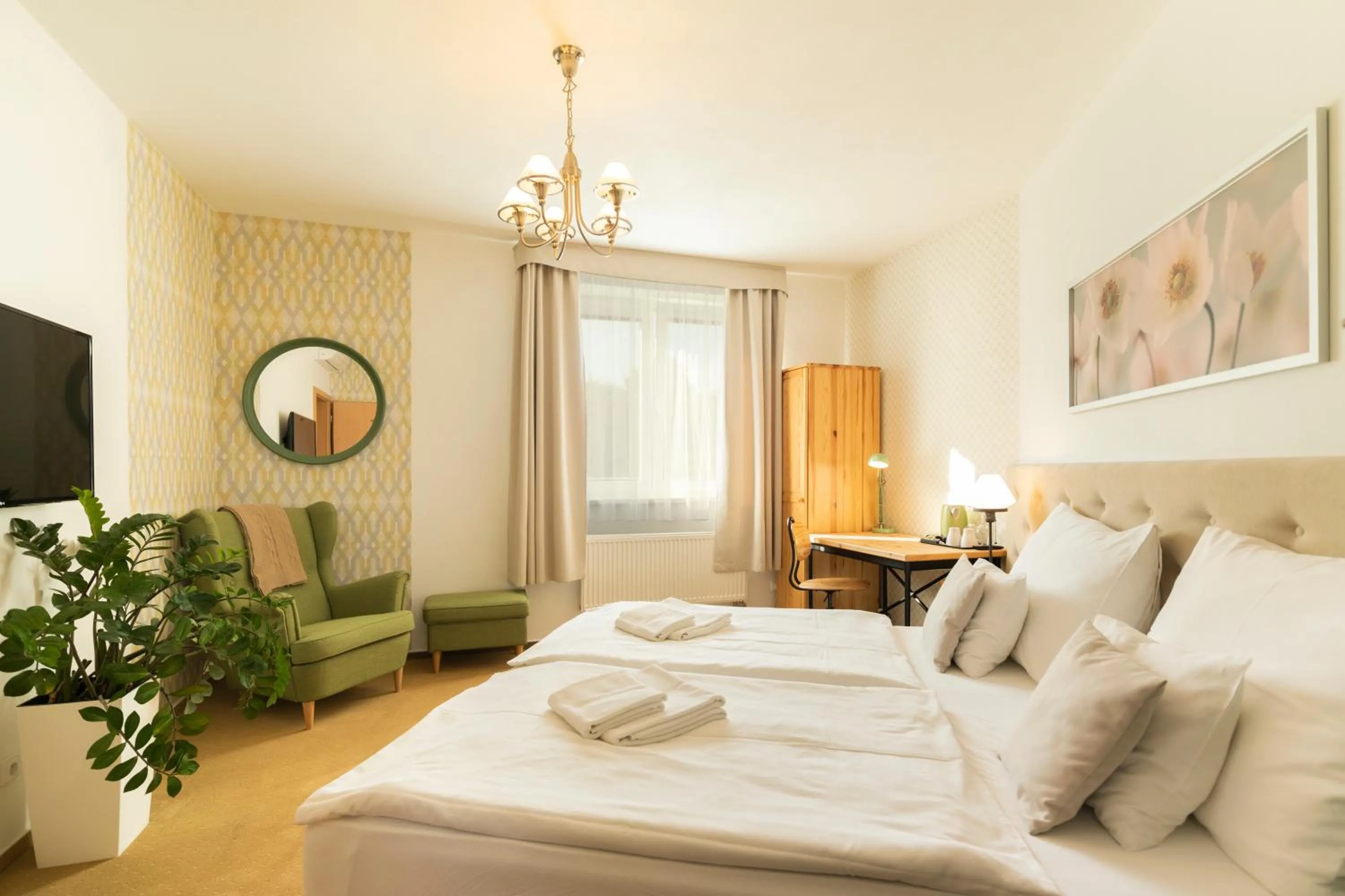 Standard Double or Twin Room - single occupancy in Penzion Uno