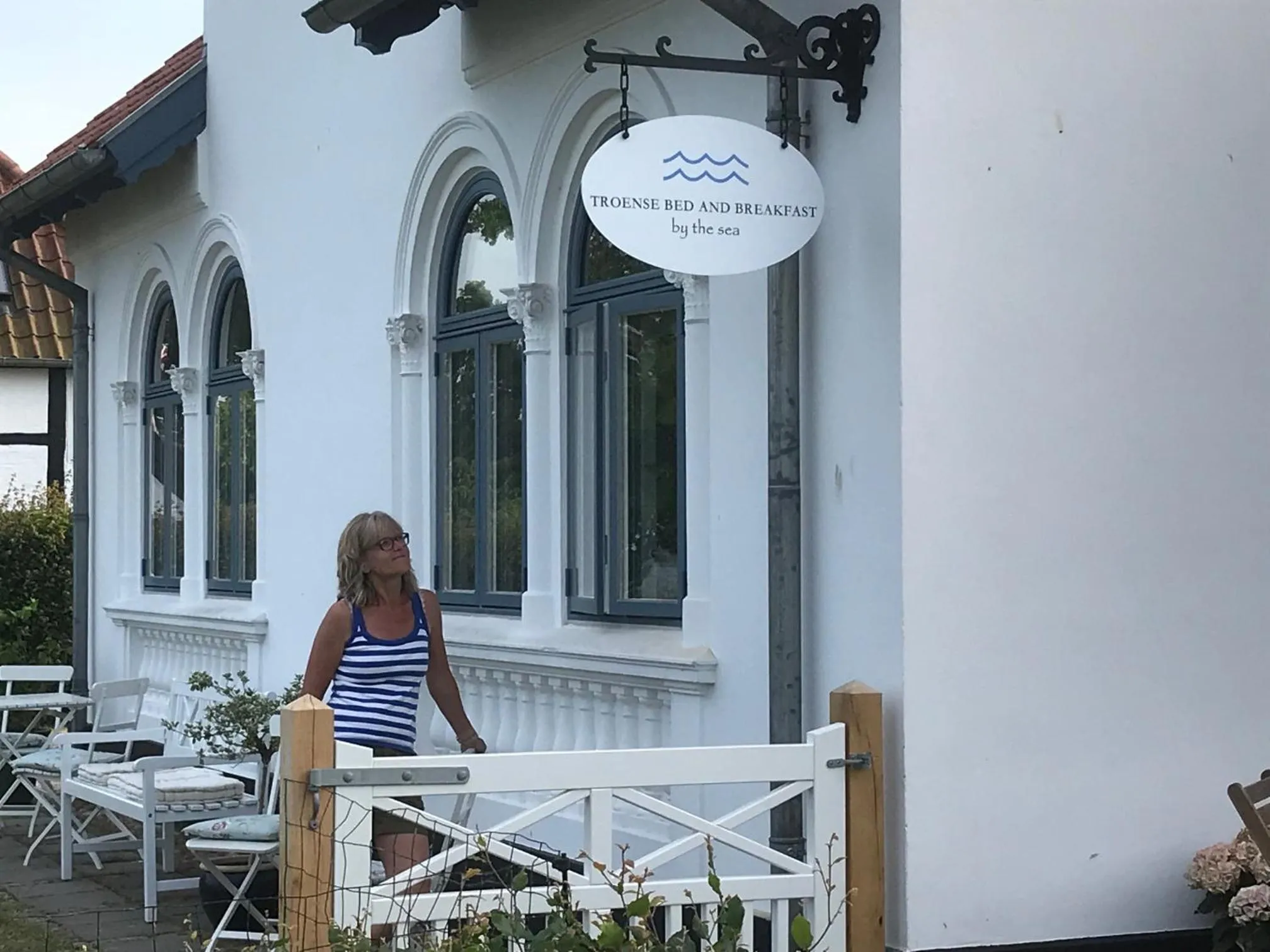 Facade/entrance in Troense Bed and Breakfast by the sea