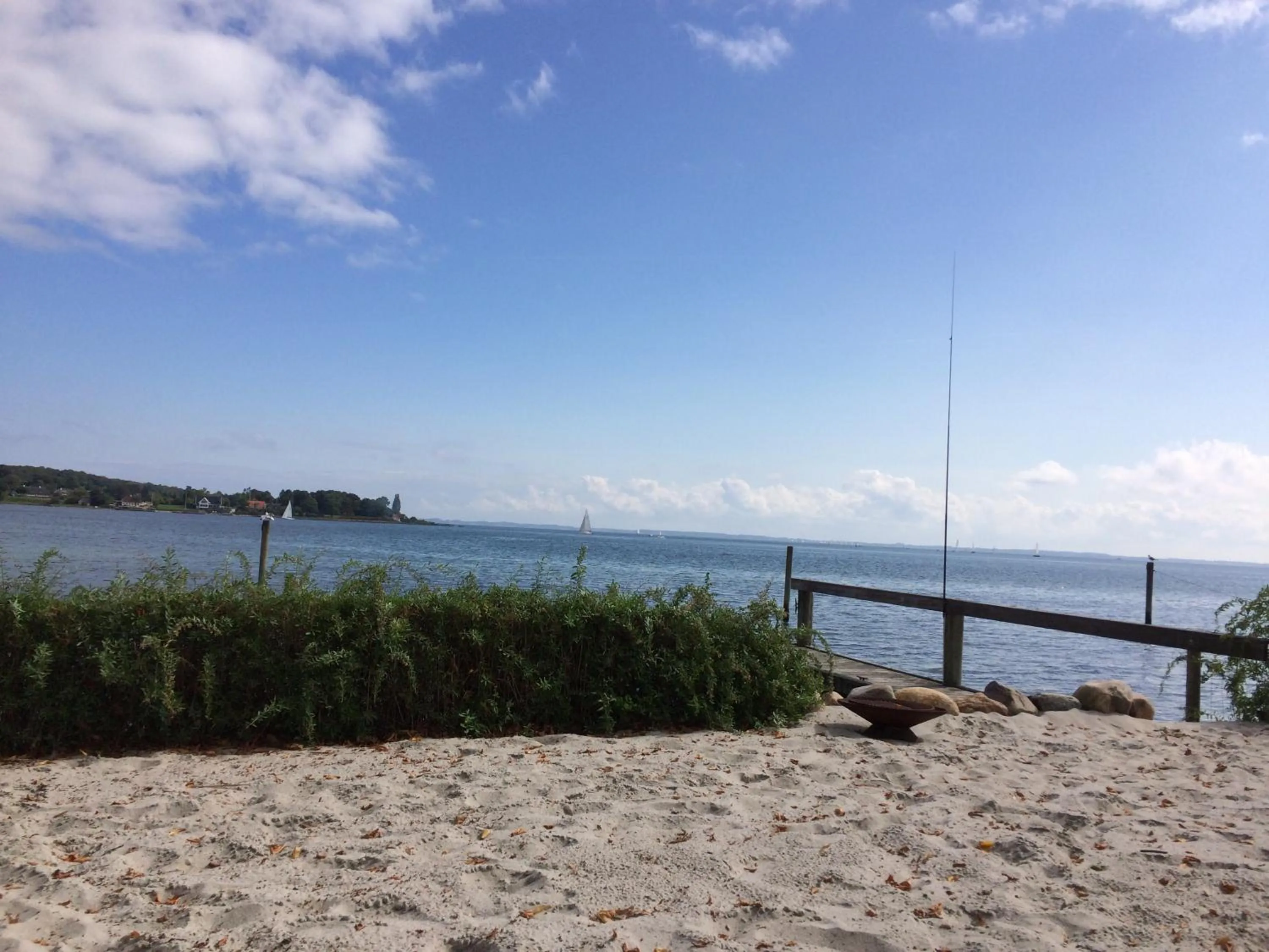 Sea view in Troense Bed and Breakfast by the sea