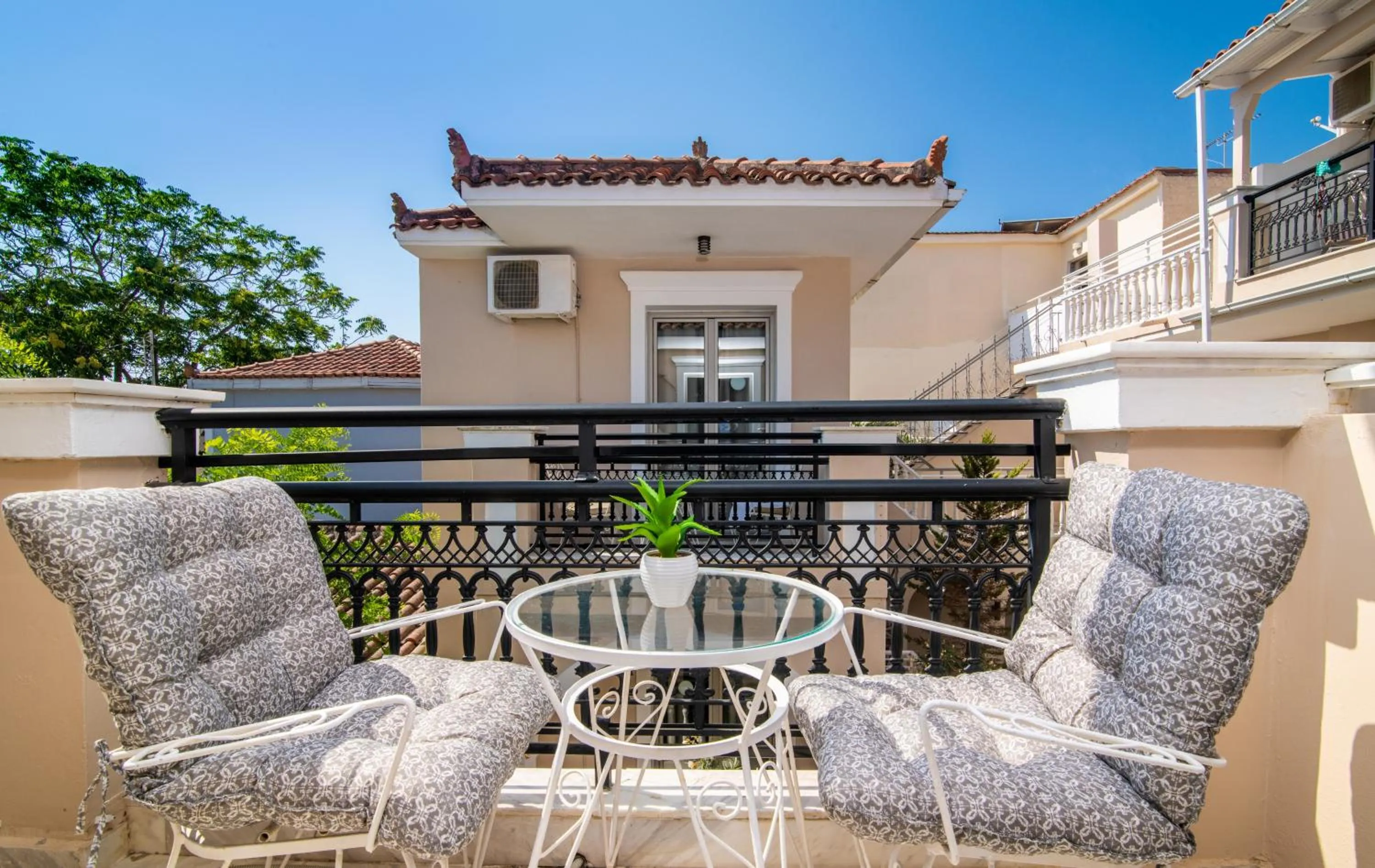 Balcony/Terrace in Tzante Hotel Zakynthos, Adults Only