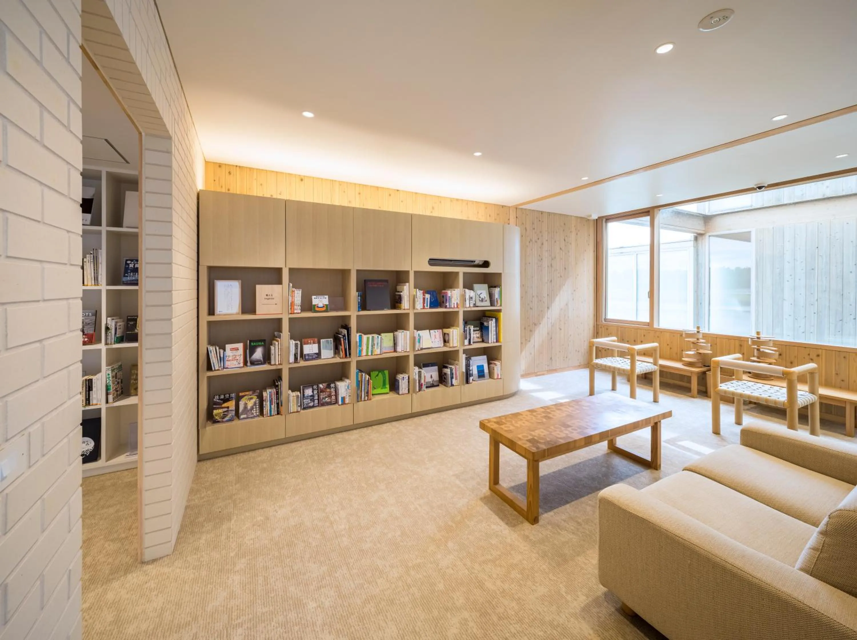 Library in Shonai Hotel Suiden Terrasse