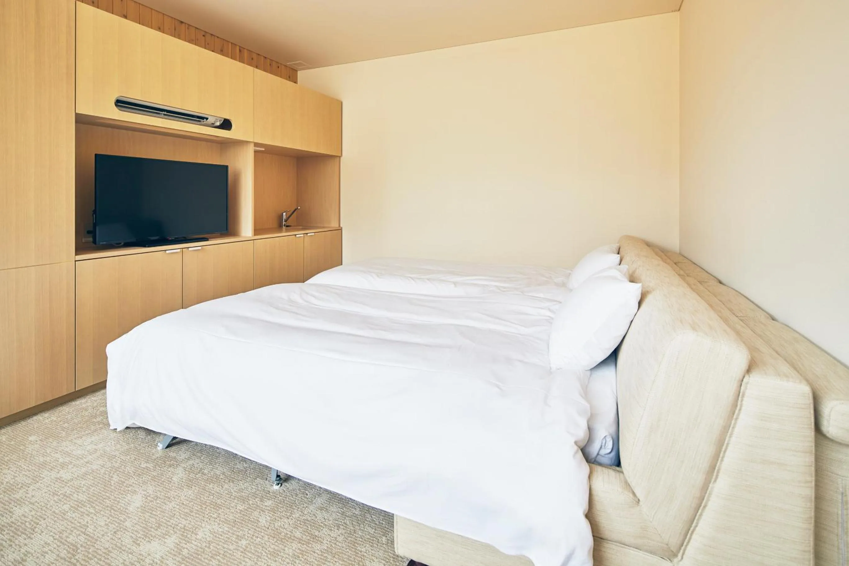 Photo of the whole room, Bed in Shonai Hotel Suiden Terrasse