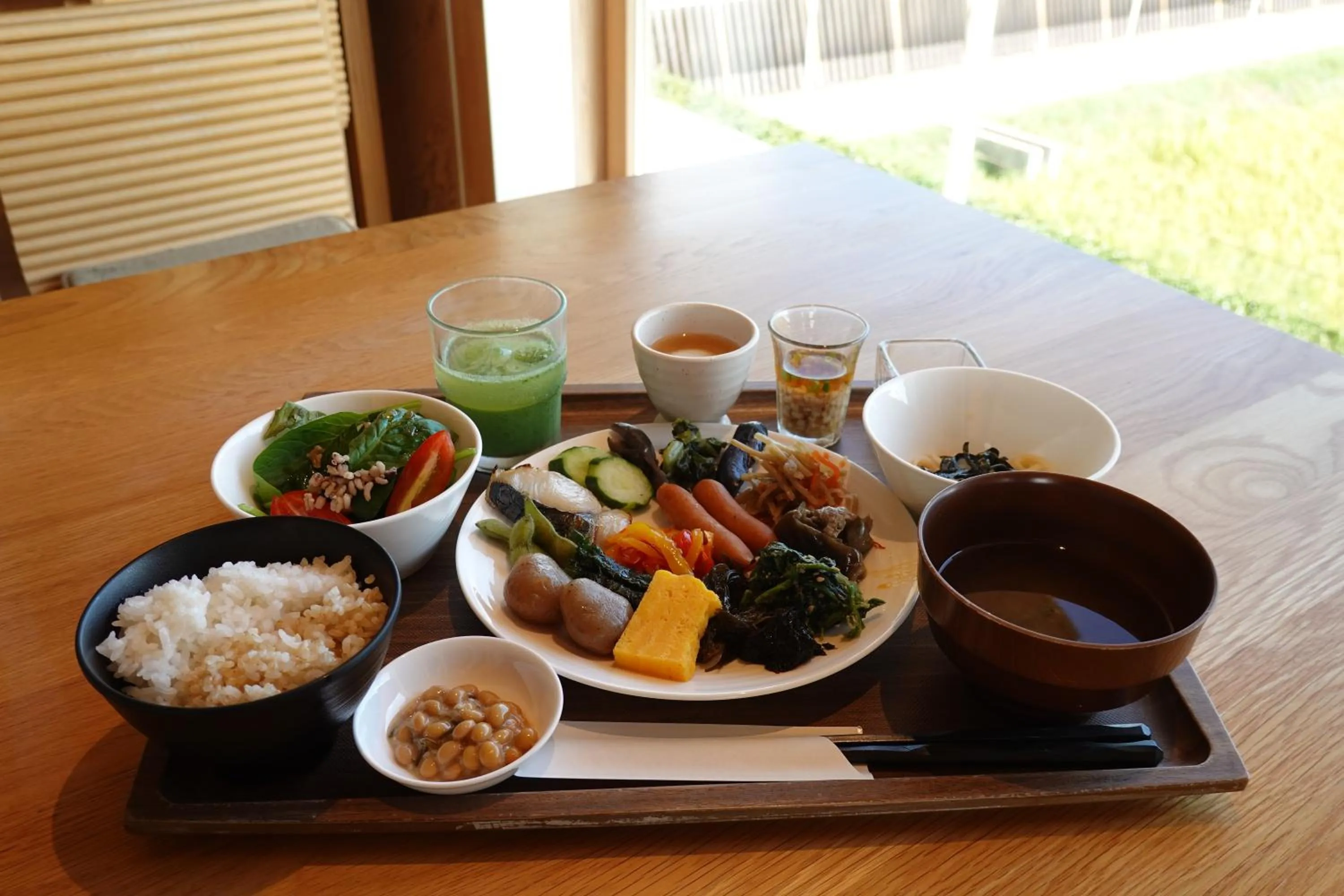 Buffet breakfast in Shonai Hotel Suiden Terrasse
