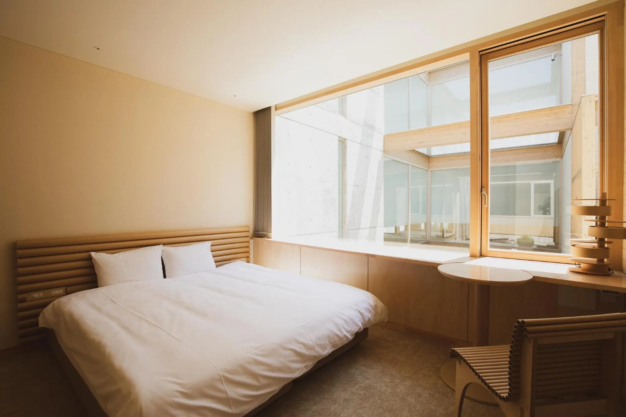 Bed in Shonai Hotel Suiden Terrasse