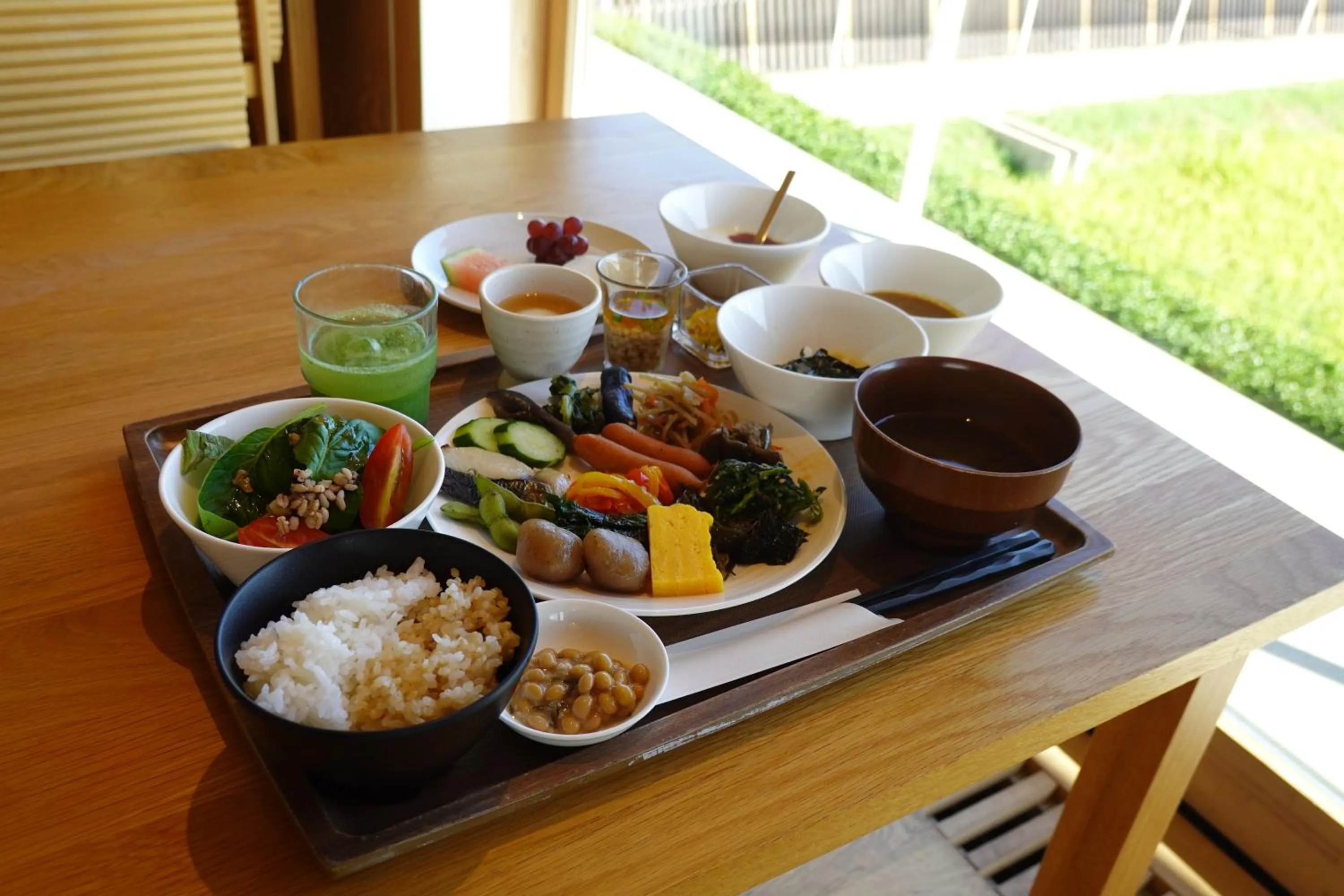 Buffet breakfast in Shonai Hotel Suiden Terrasse