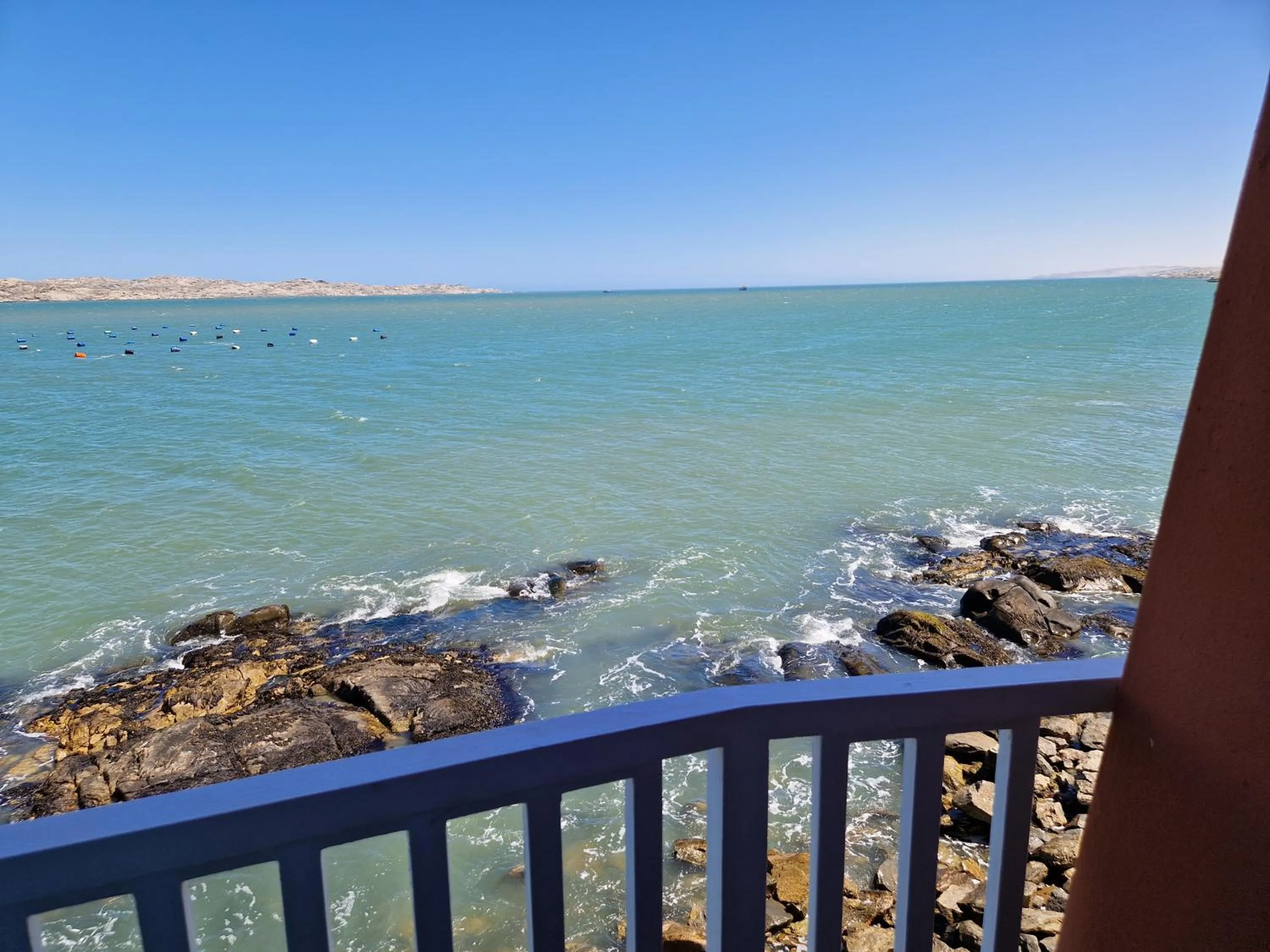 Balcony/Terrace in Lüderitz Nest Hotel