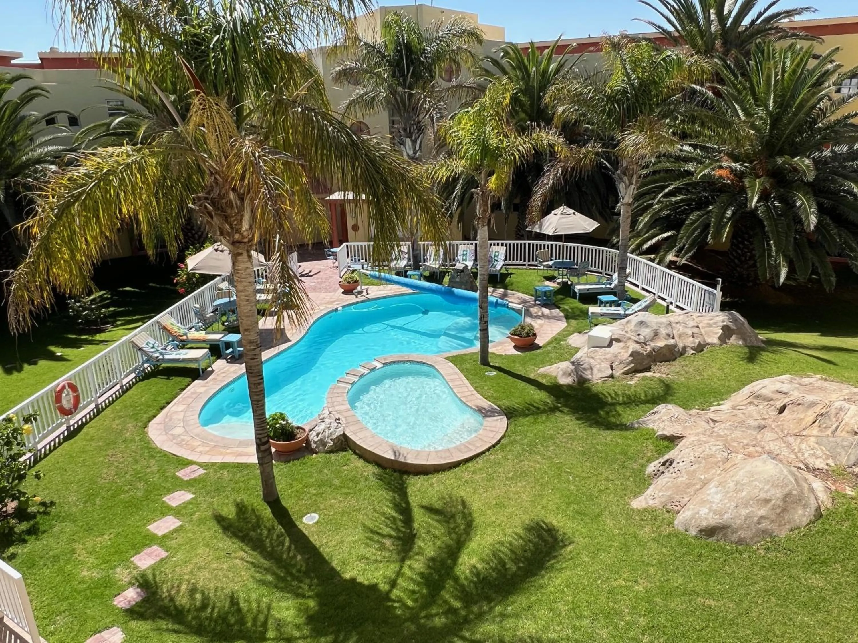Garden in Lüderitz Nest Hotel