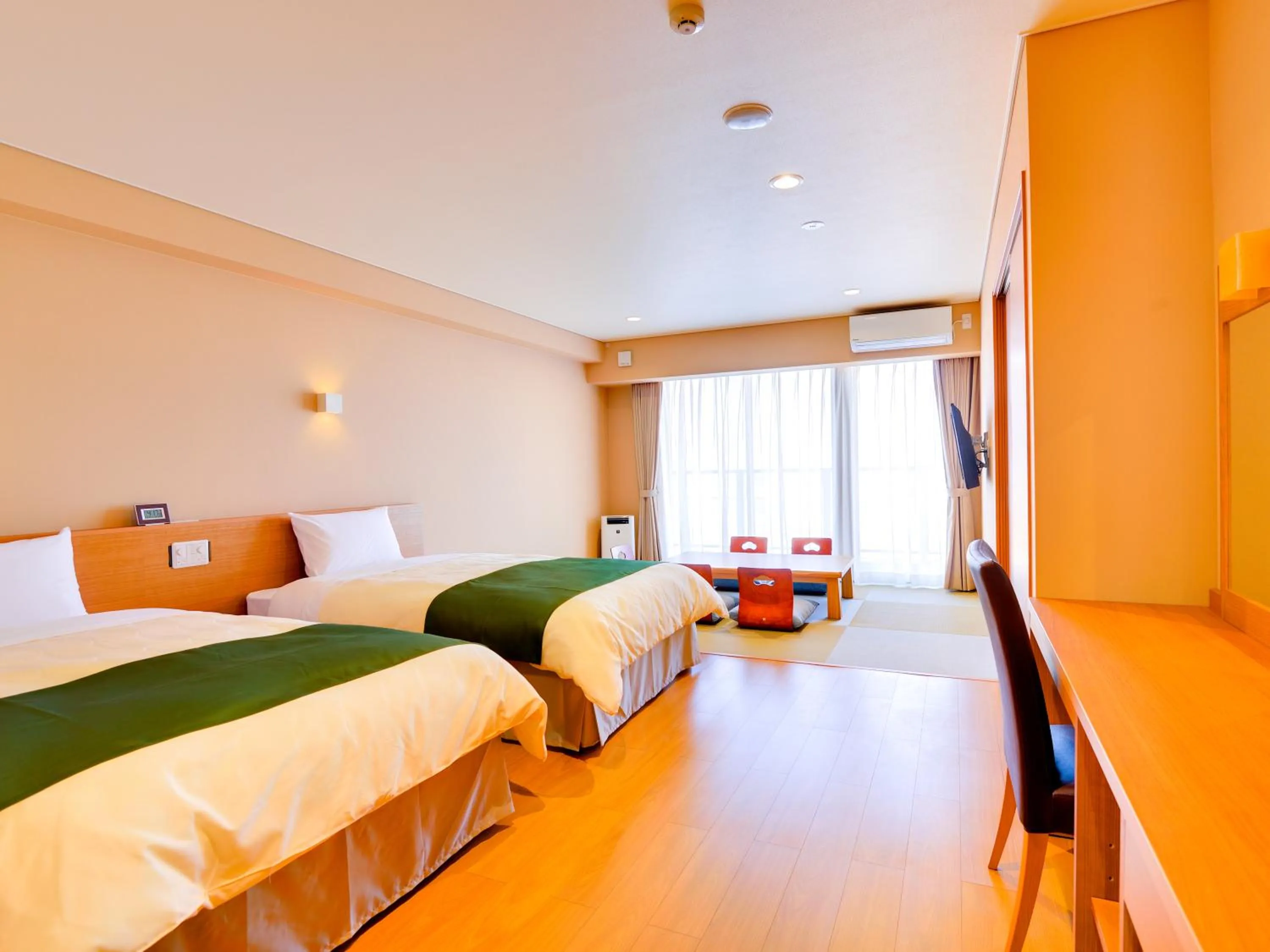 Photo of the whole room, Bed in Hotel Seaside Shimabara