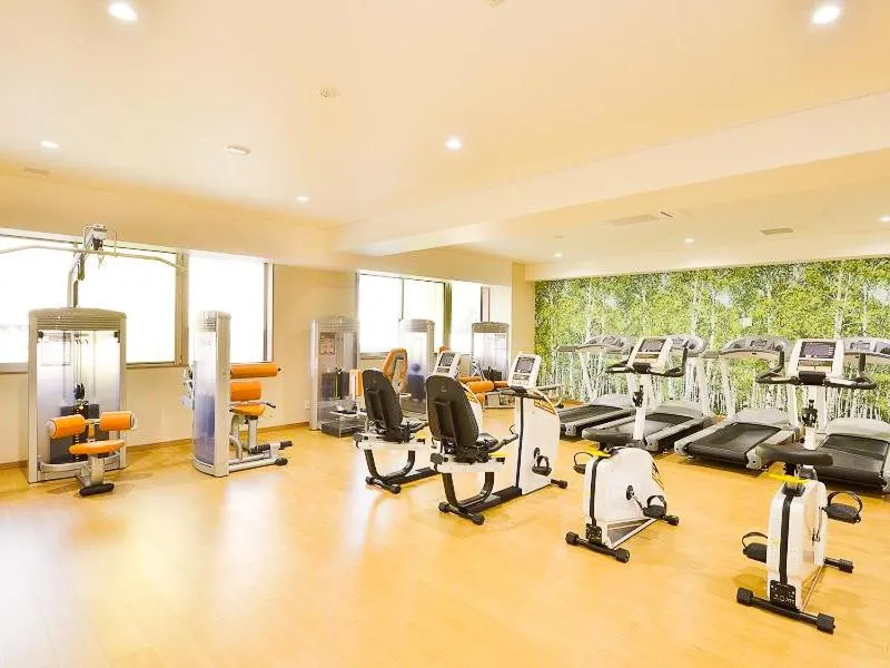 Fitness centre/facilities in Hotel Seaside Shimabara