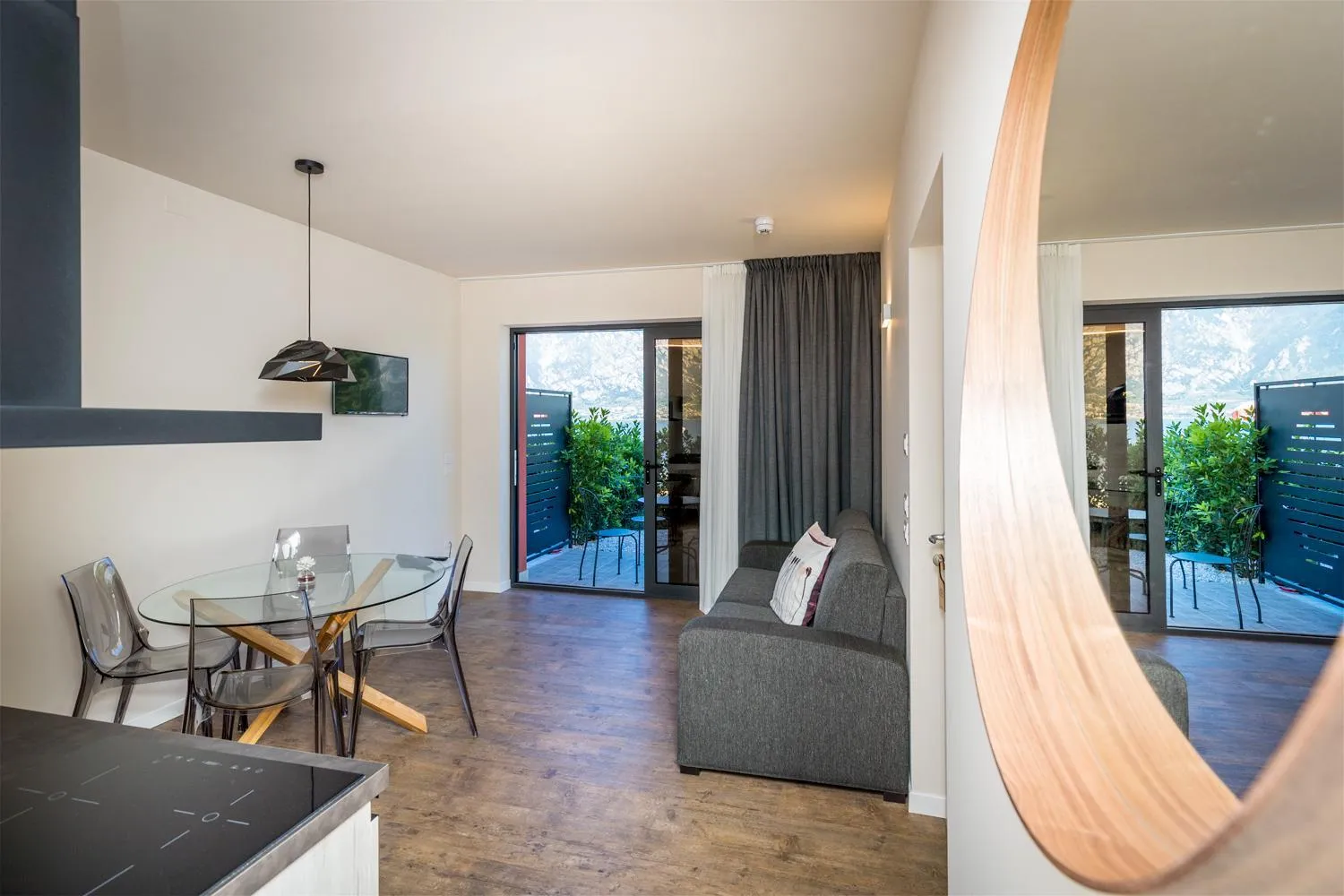 Living room in Hotel Oasi Beach