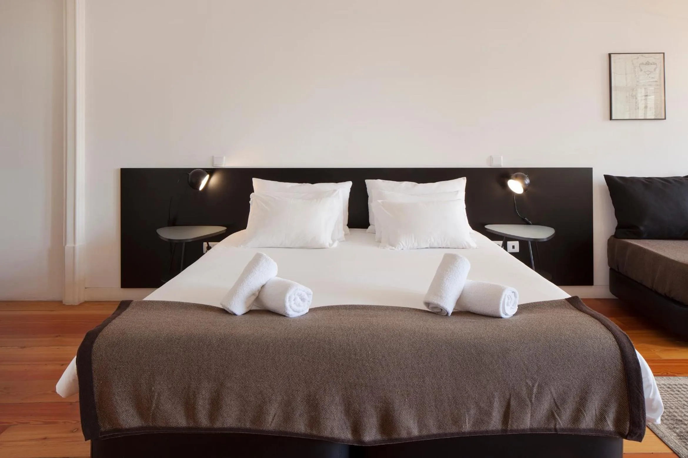 Bed in Cale Guest House