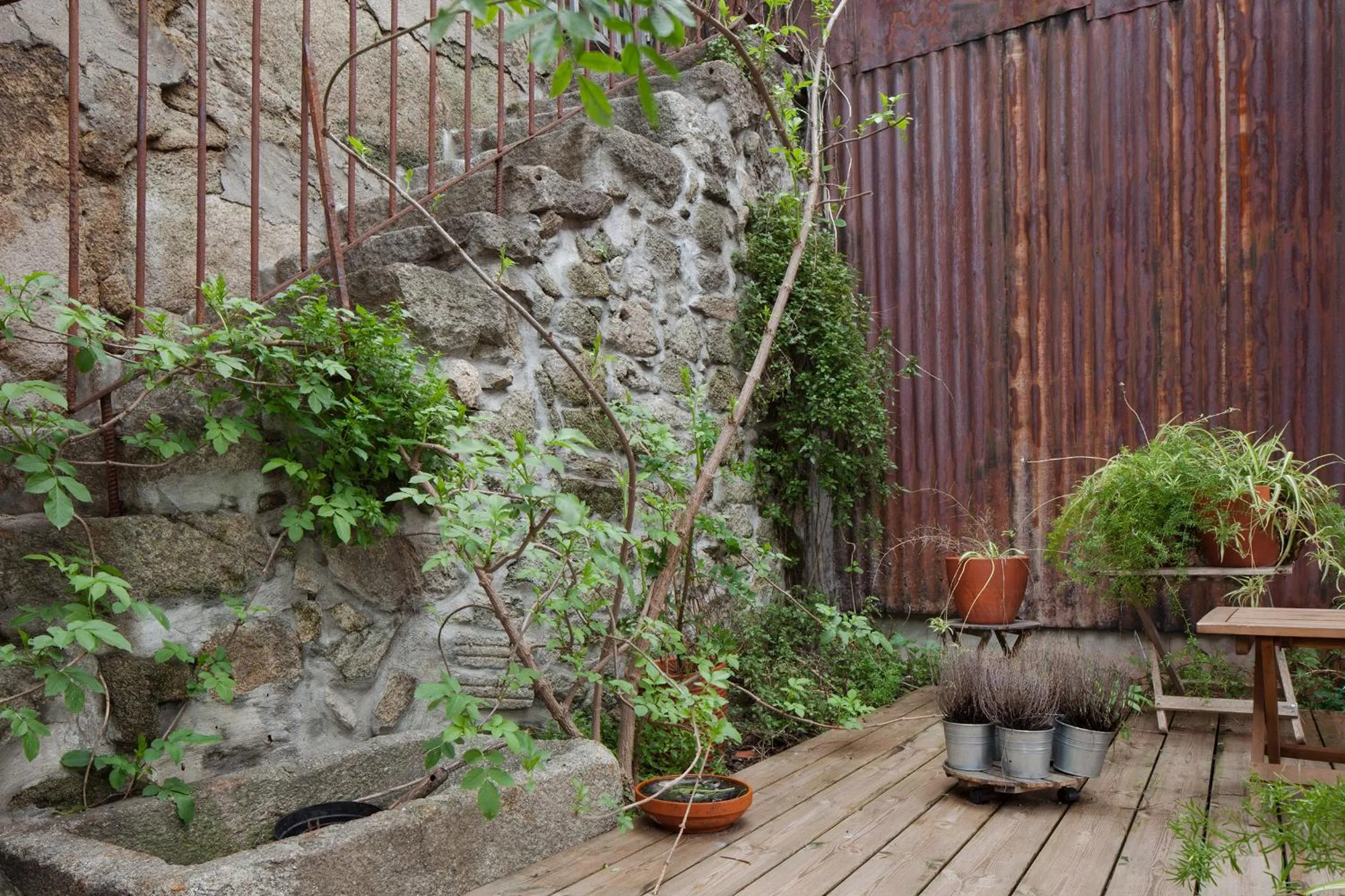 Patio in Cale Guest House