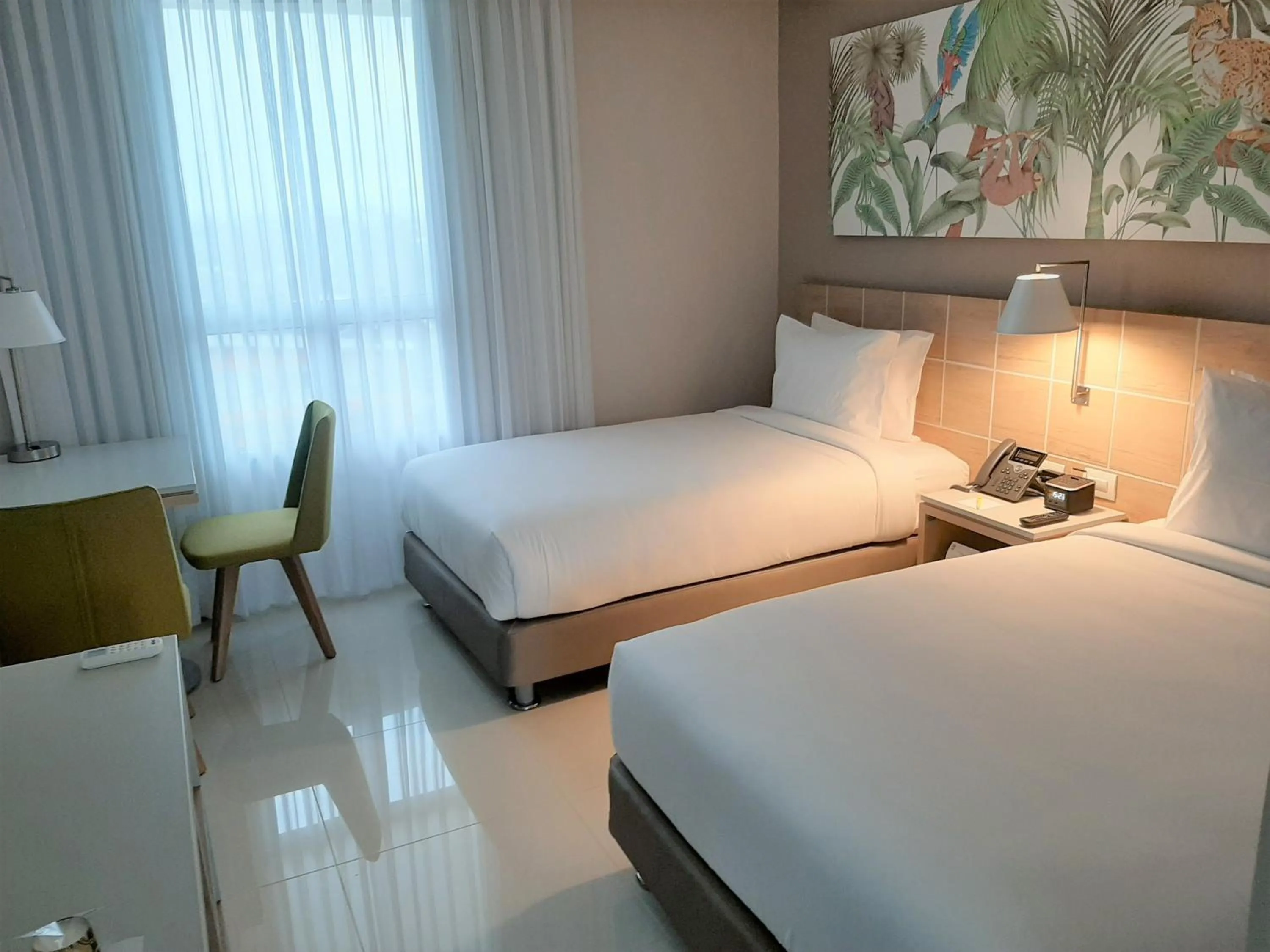 Bed in Mia Hotel Choco