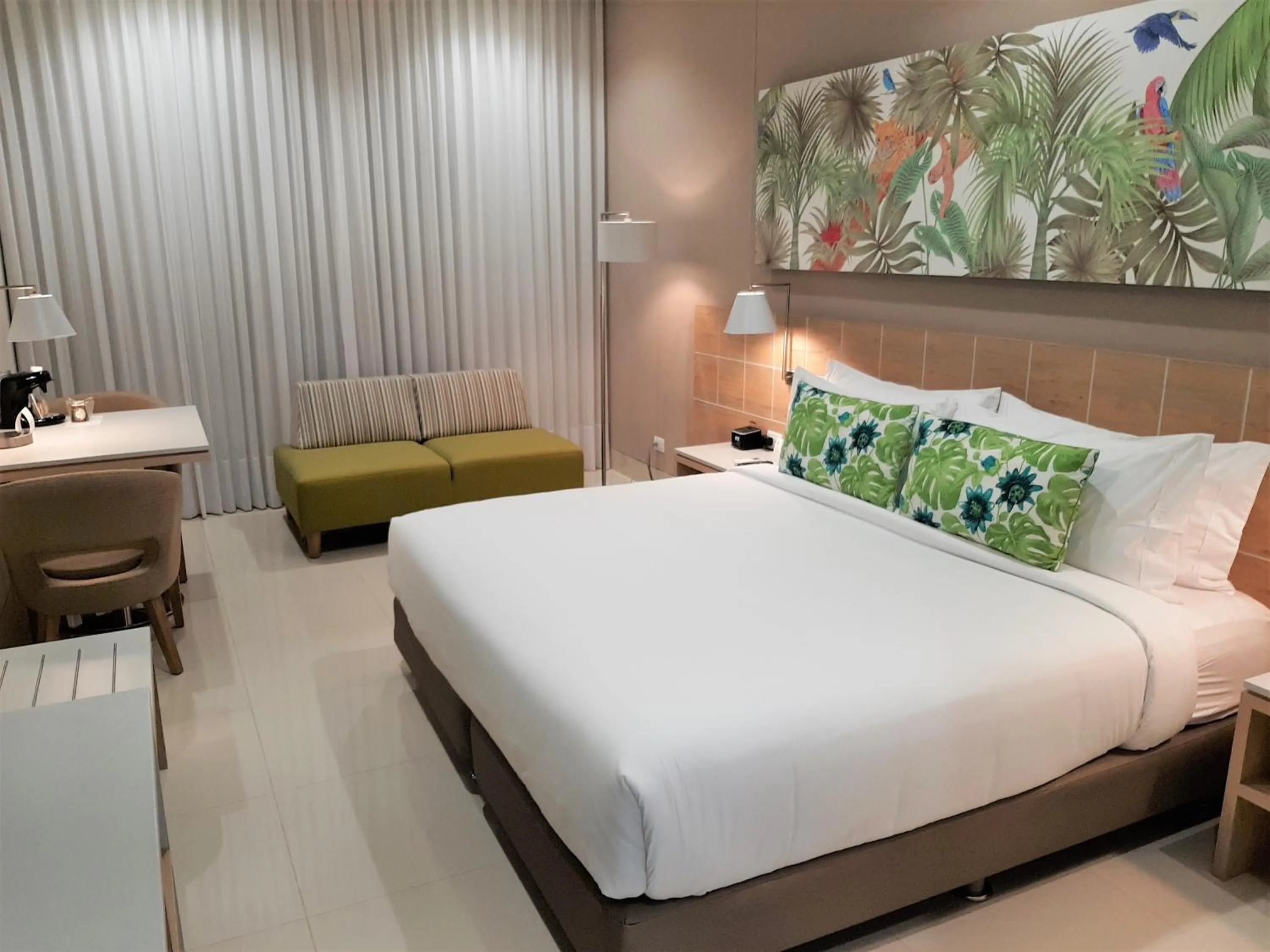 Bed in Mia Hotel Choco