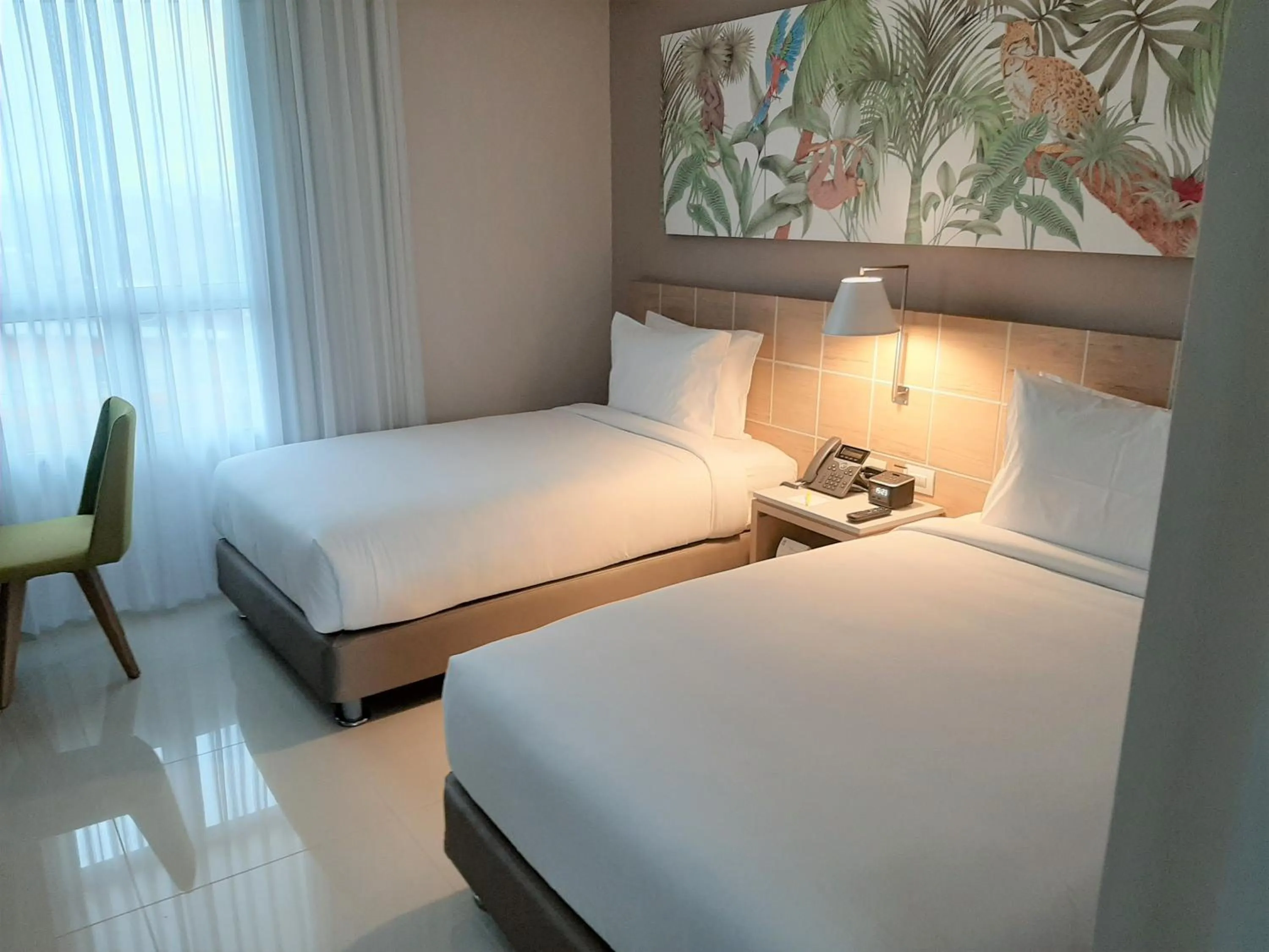 Bed in Mia Hotel Choco
