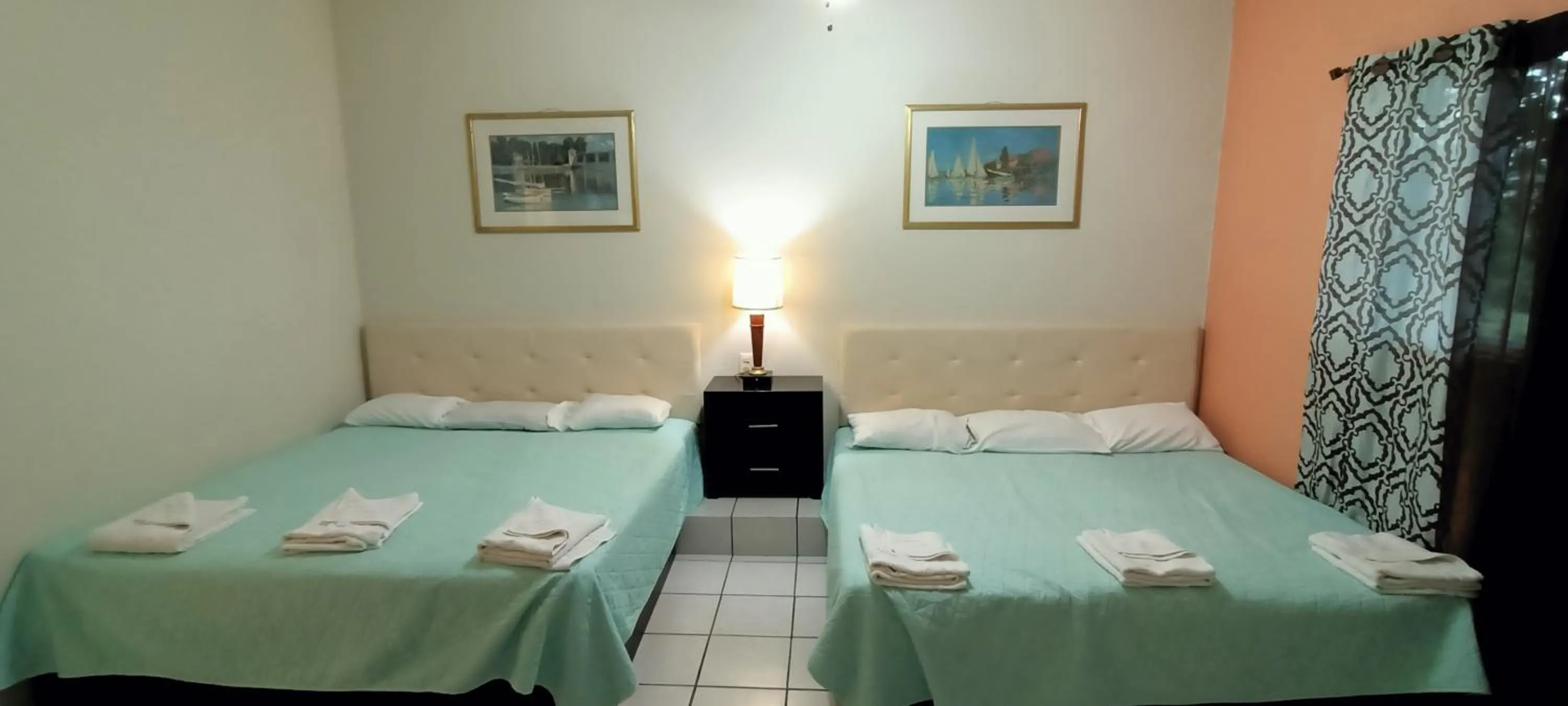 Bed in Hotel La Estancia