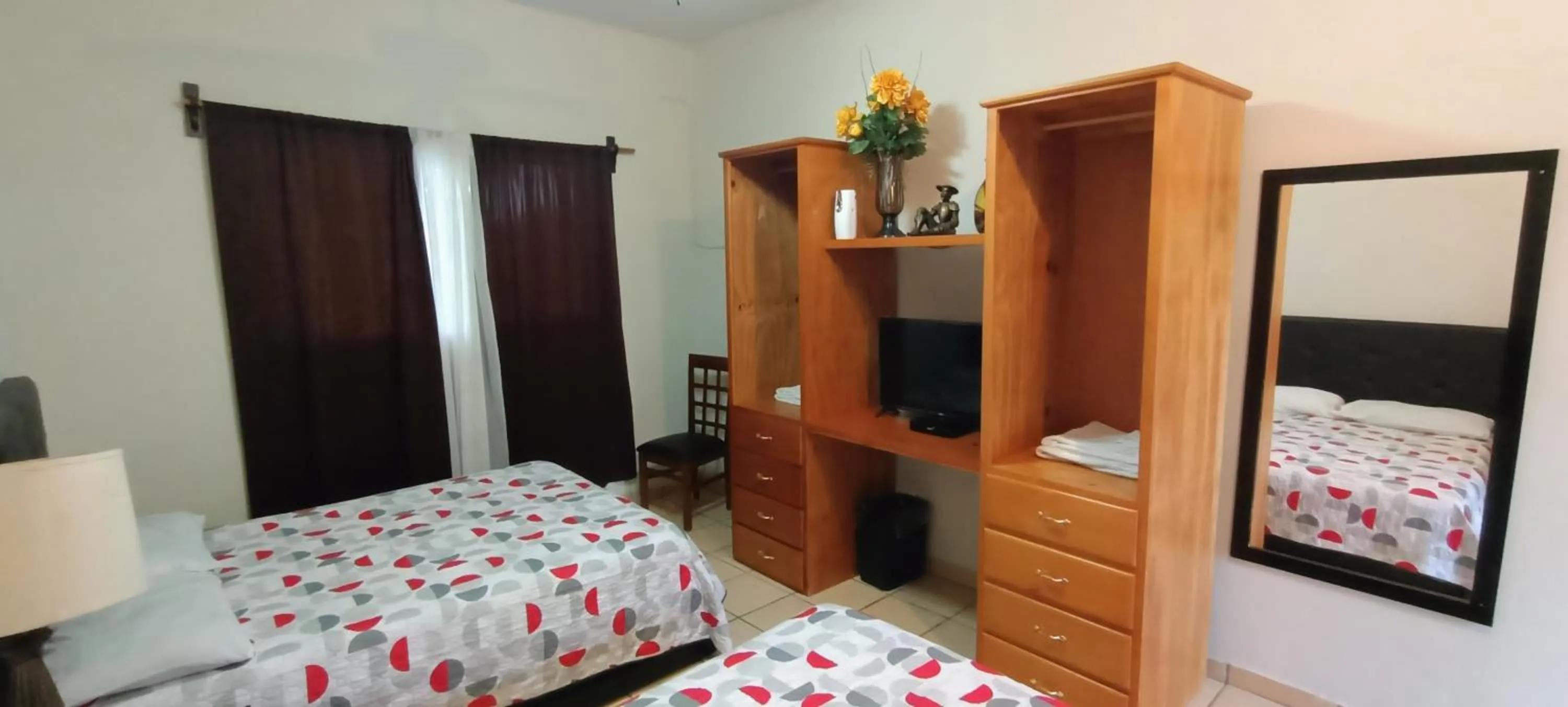 Bed in Hotel La Estancia