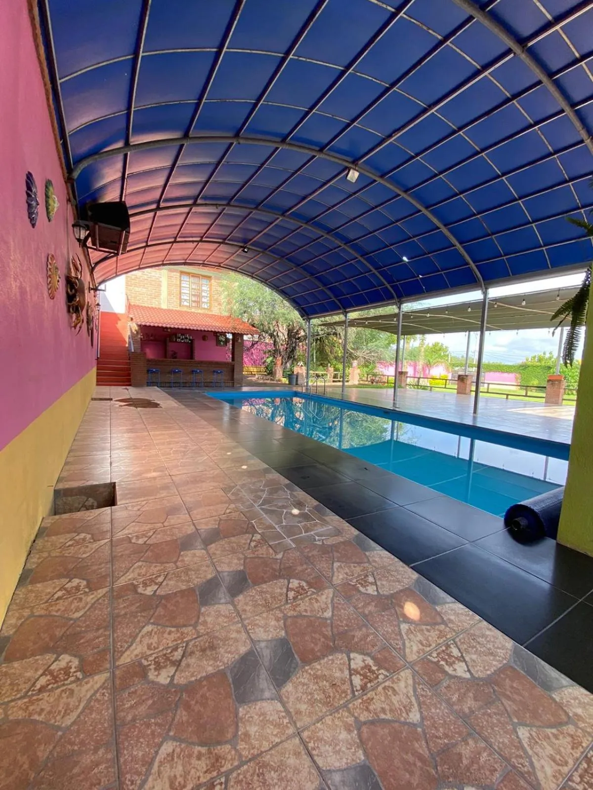 Swimming pool in Hotel La Estancia