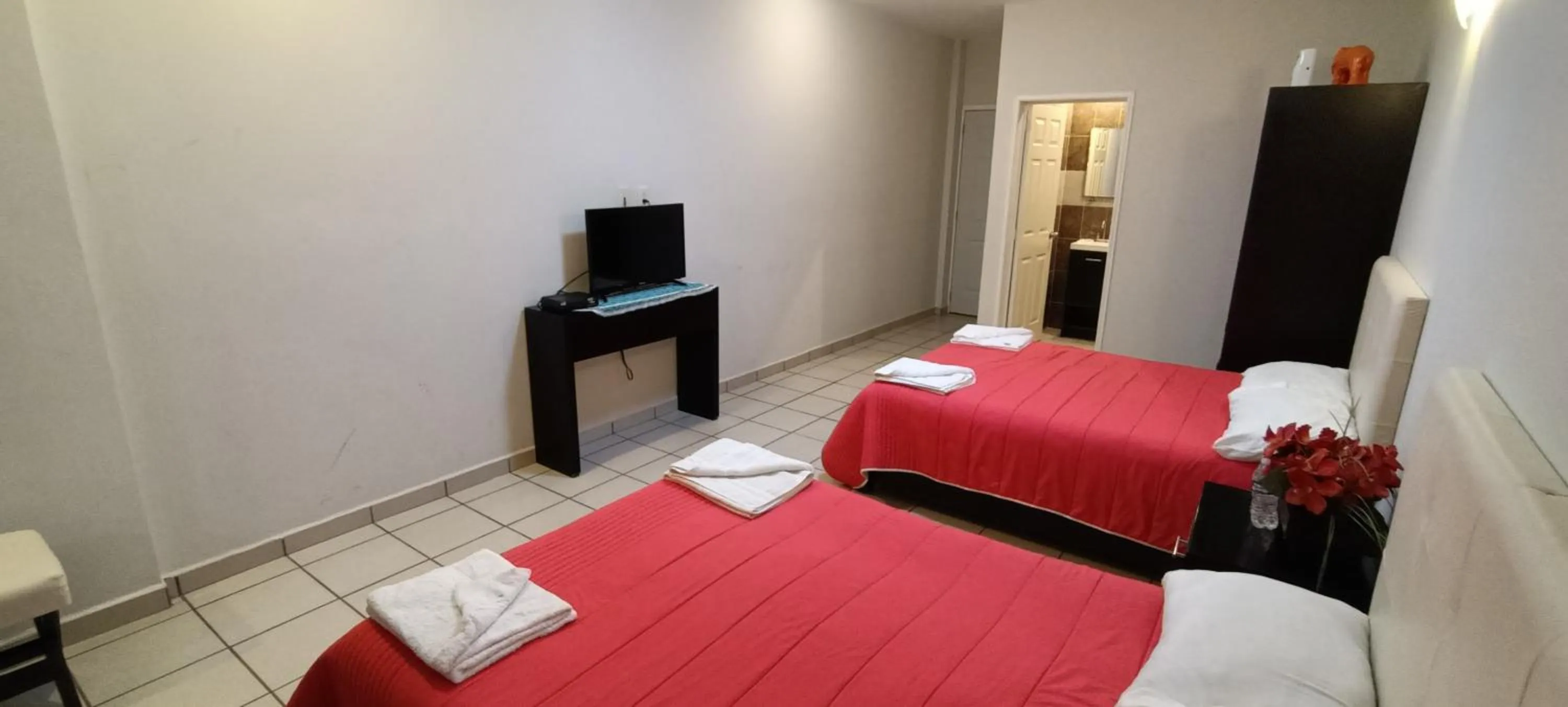 Bed in Hotel La Estancia