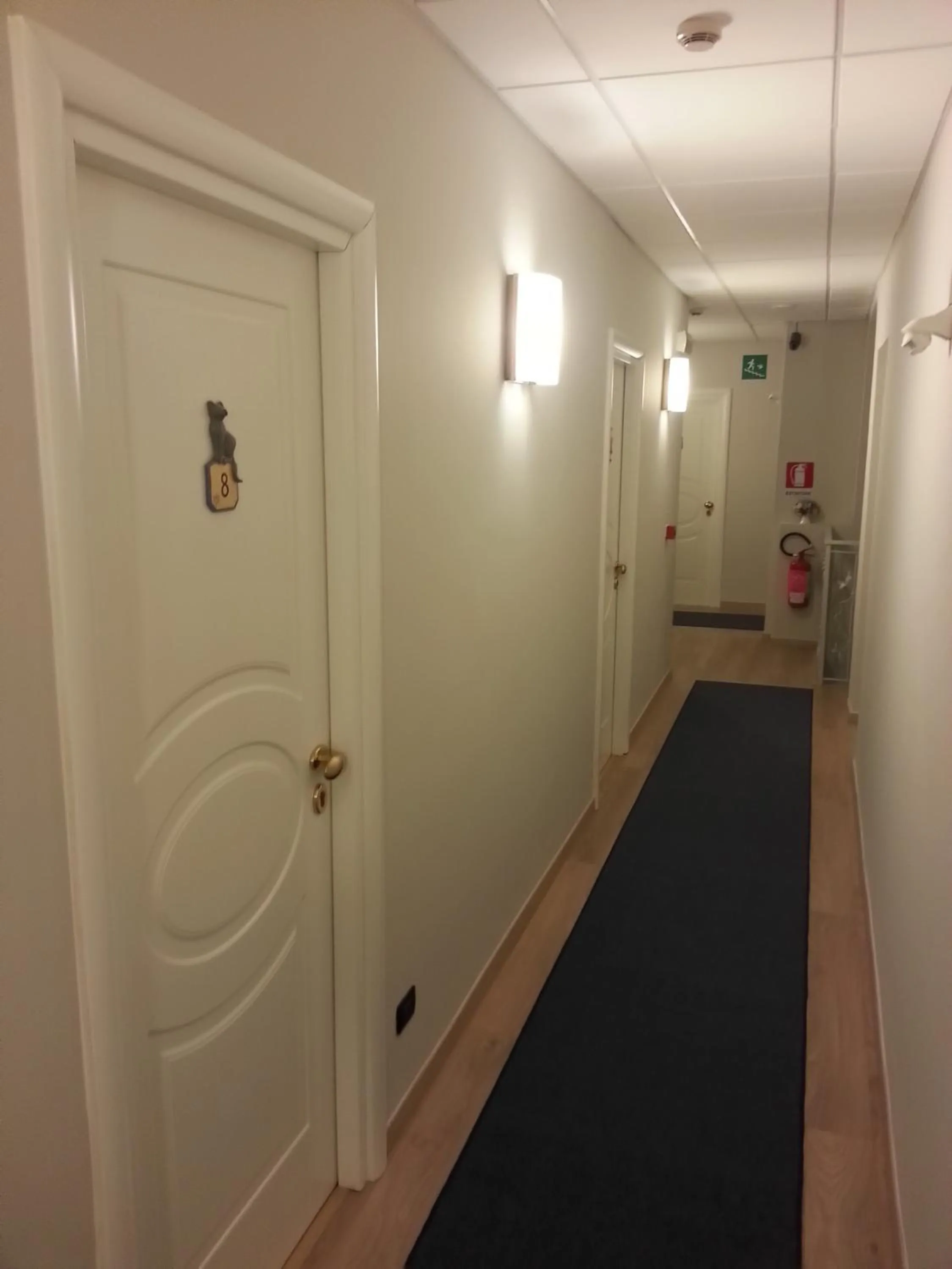 Decorative detail in Hotel Il Gatto