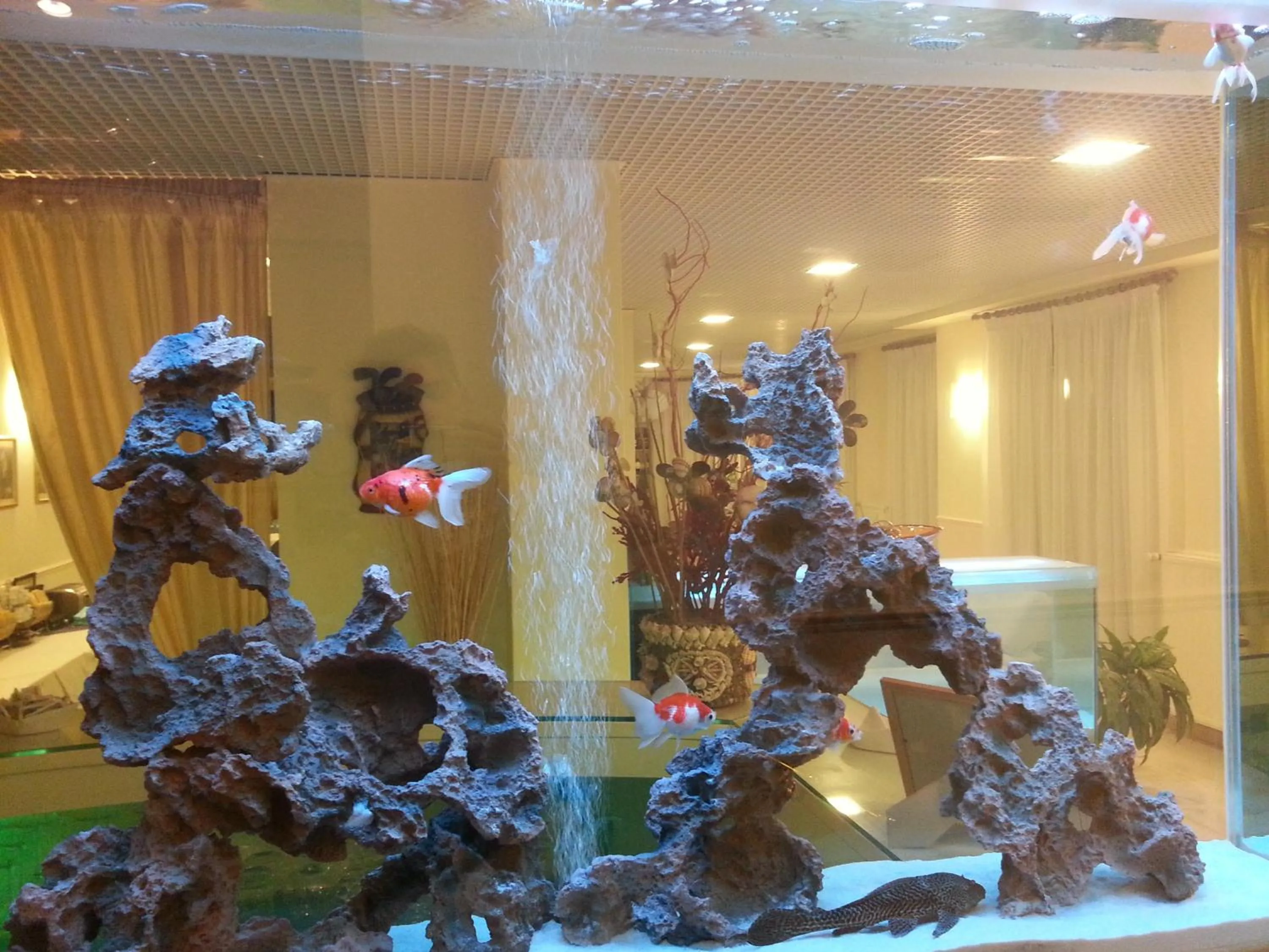 Decorative detail in Hotel Il Gatto