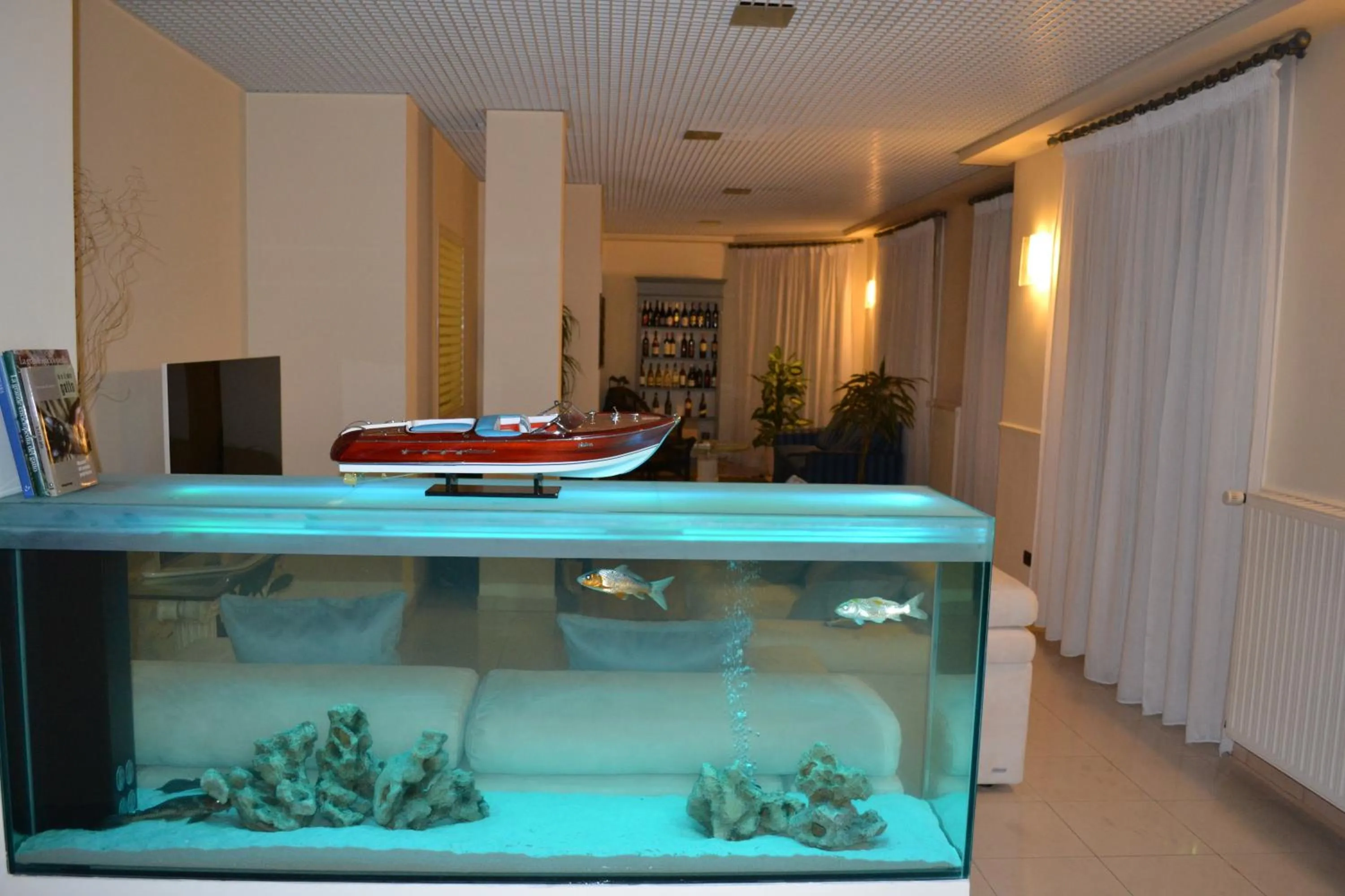 Decorative detail in Hotel Il Gatto