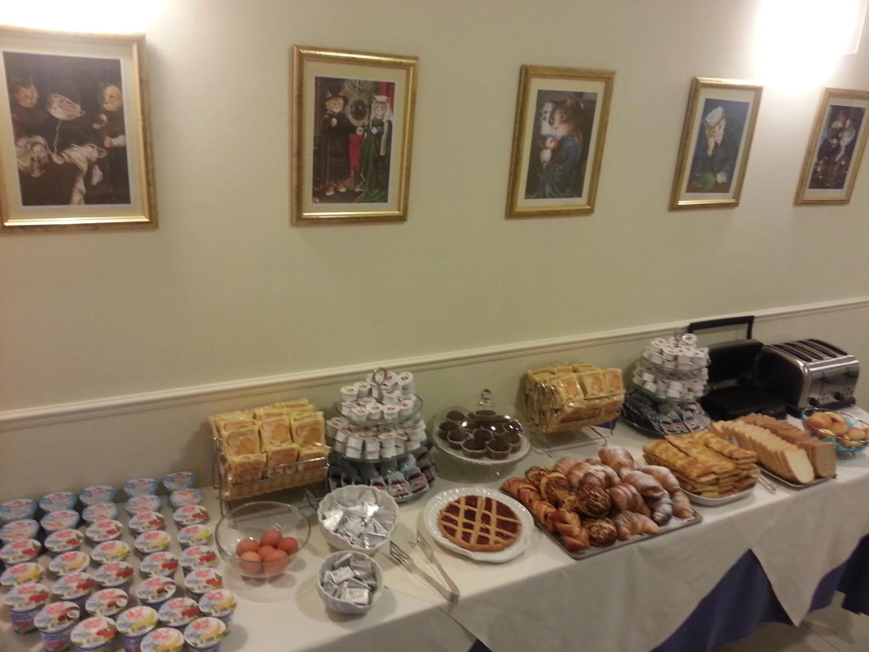 Breakfast in Hotel Il Gatto