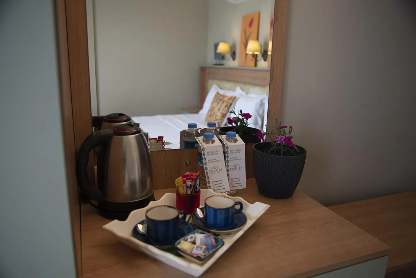 Coffee/tea facilities in Ebruli Hotel Cunda