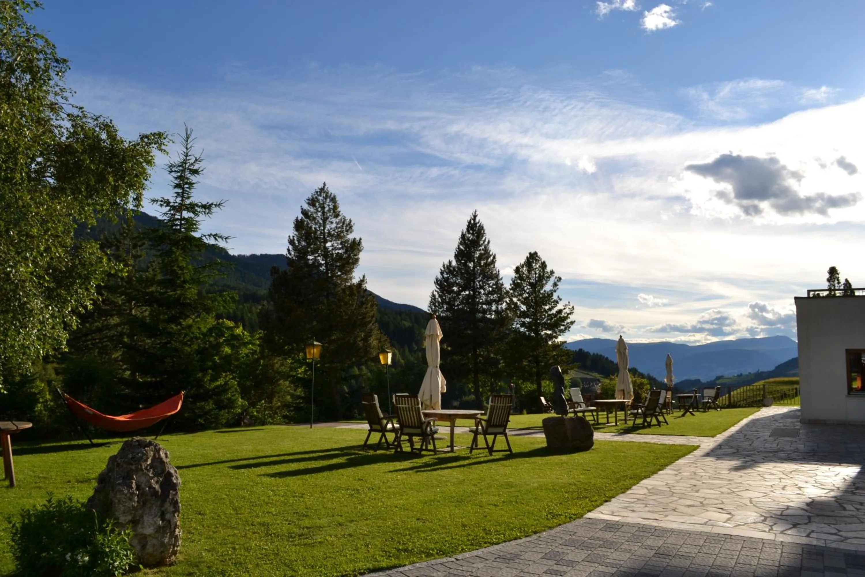 Garden in Hotel Tyrol