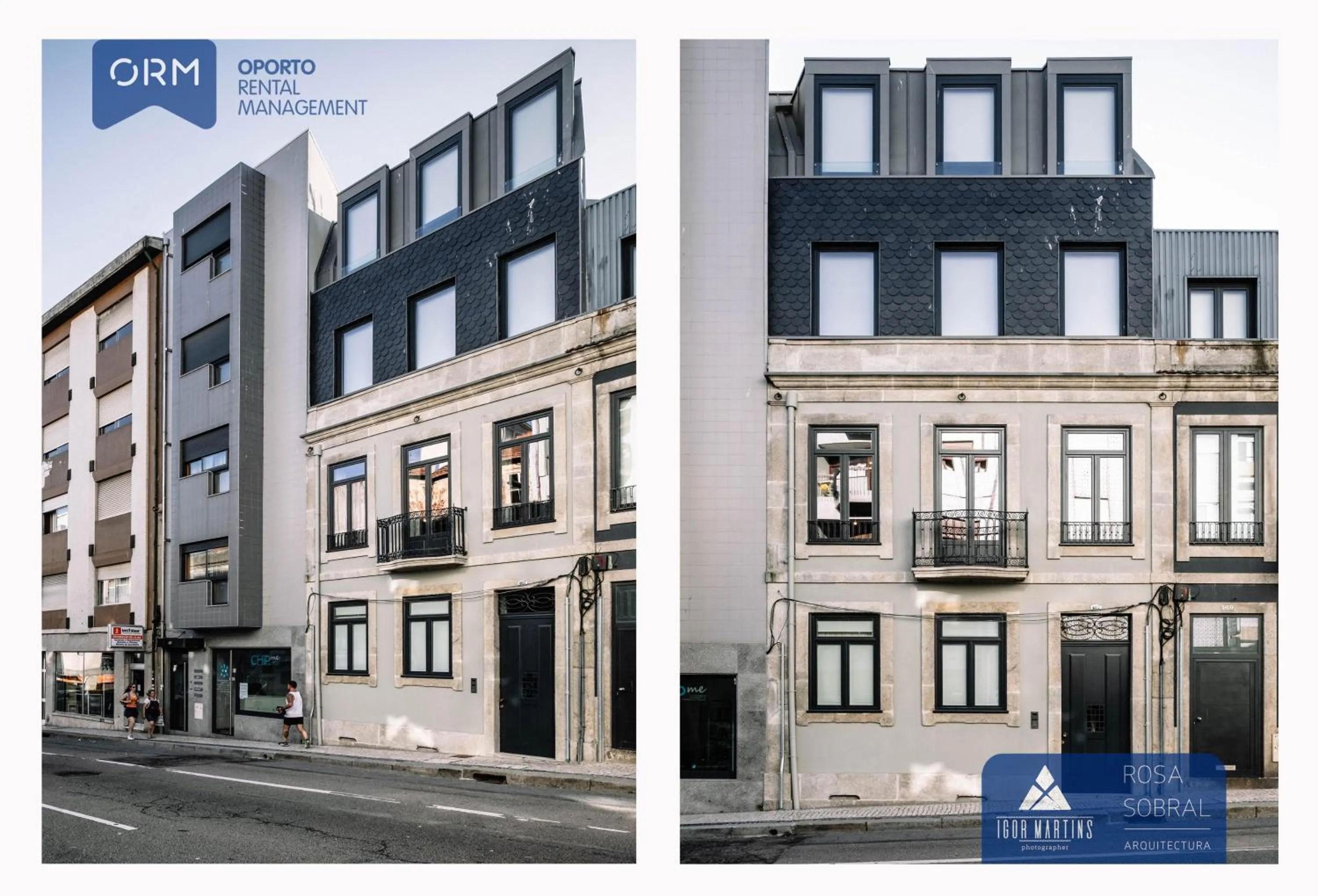 Facade/entrance in ORM - Camões Apartment