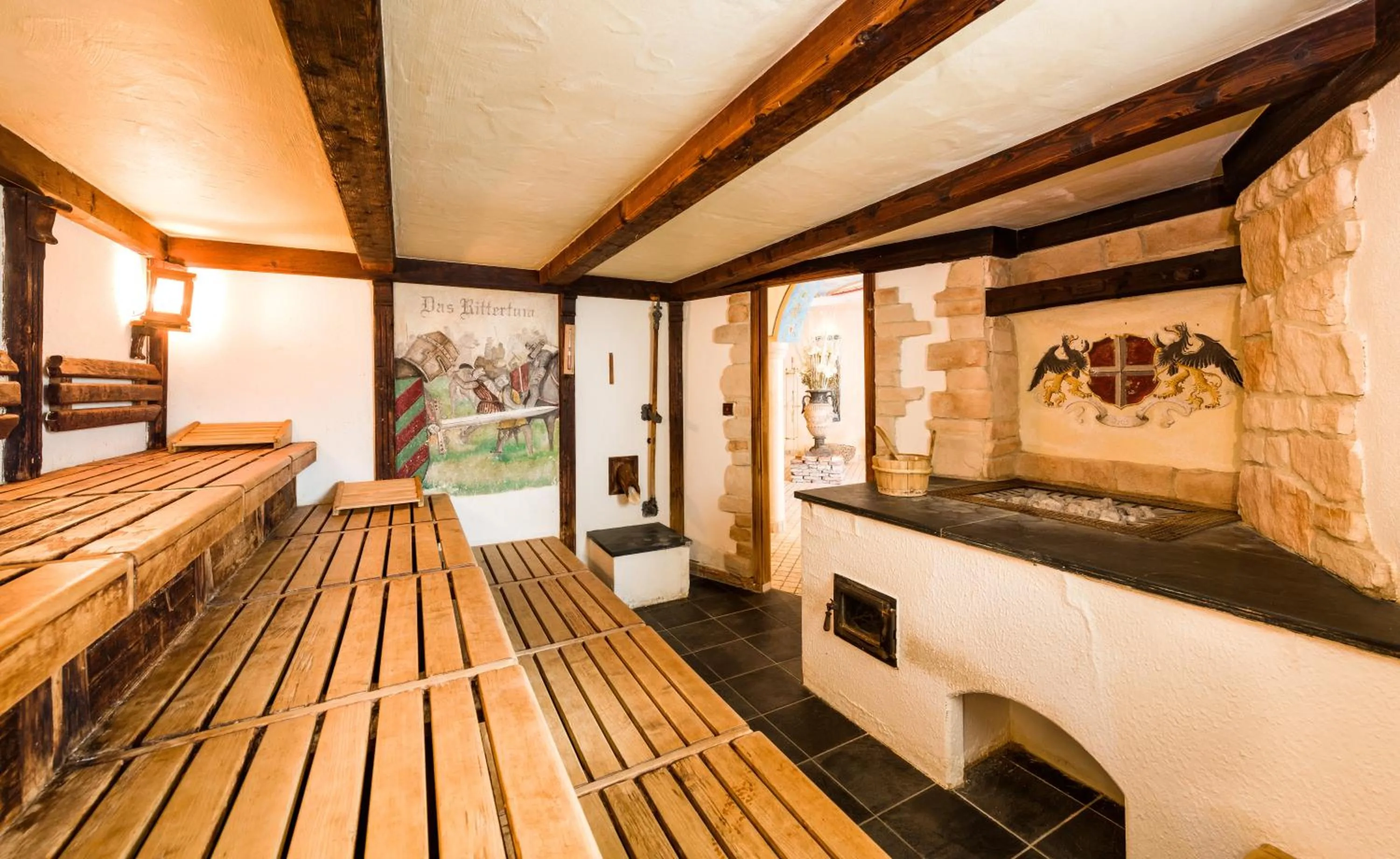 Sauna in Wellnesshotel ...liebes Rot-Flüh