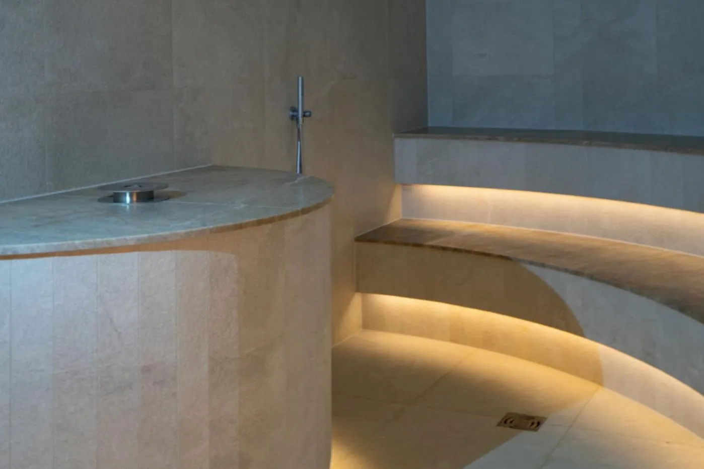 Steam room in Wellnesshotel ...liebes Rot-Flüh