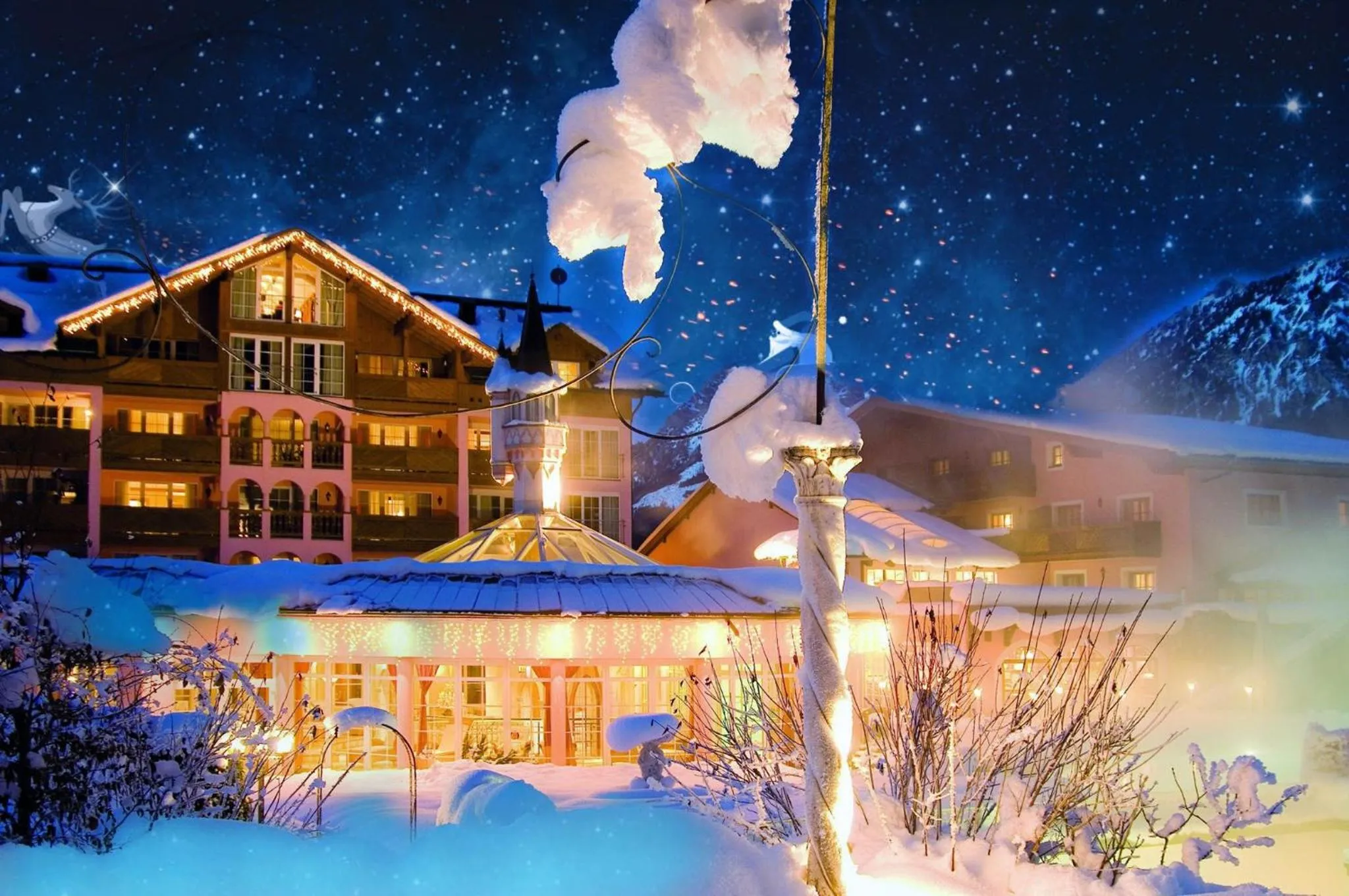 Property building in Wellnesshotel ...liebes Rot-Flüh