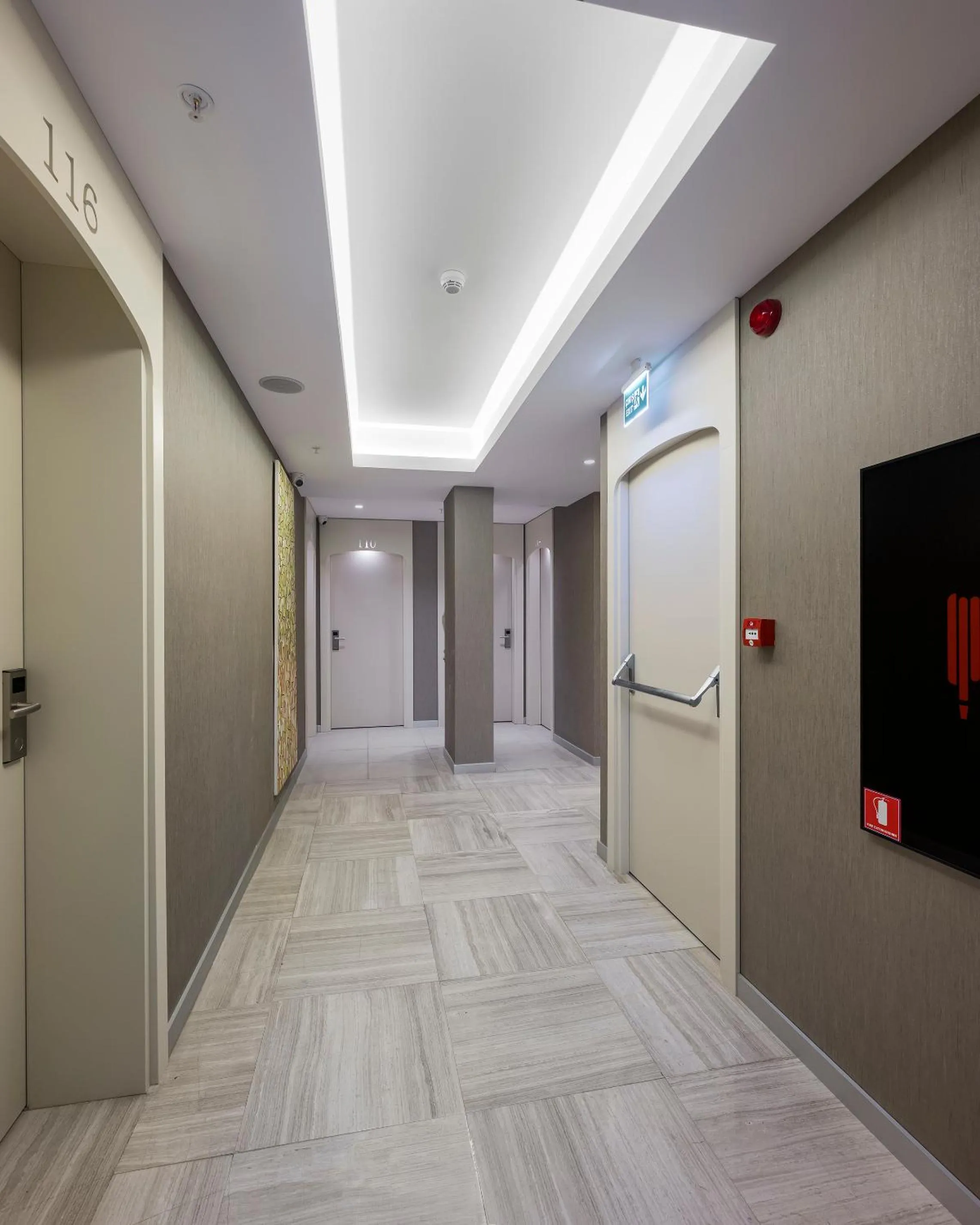 Floor plan in Upsuites Hotel